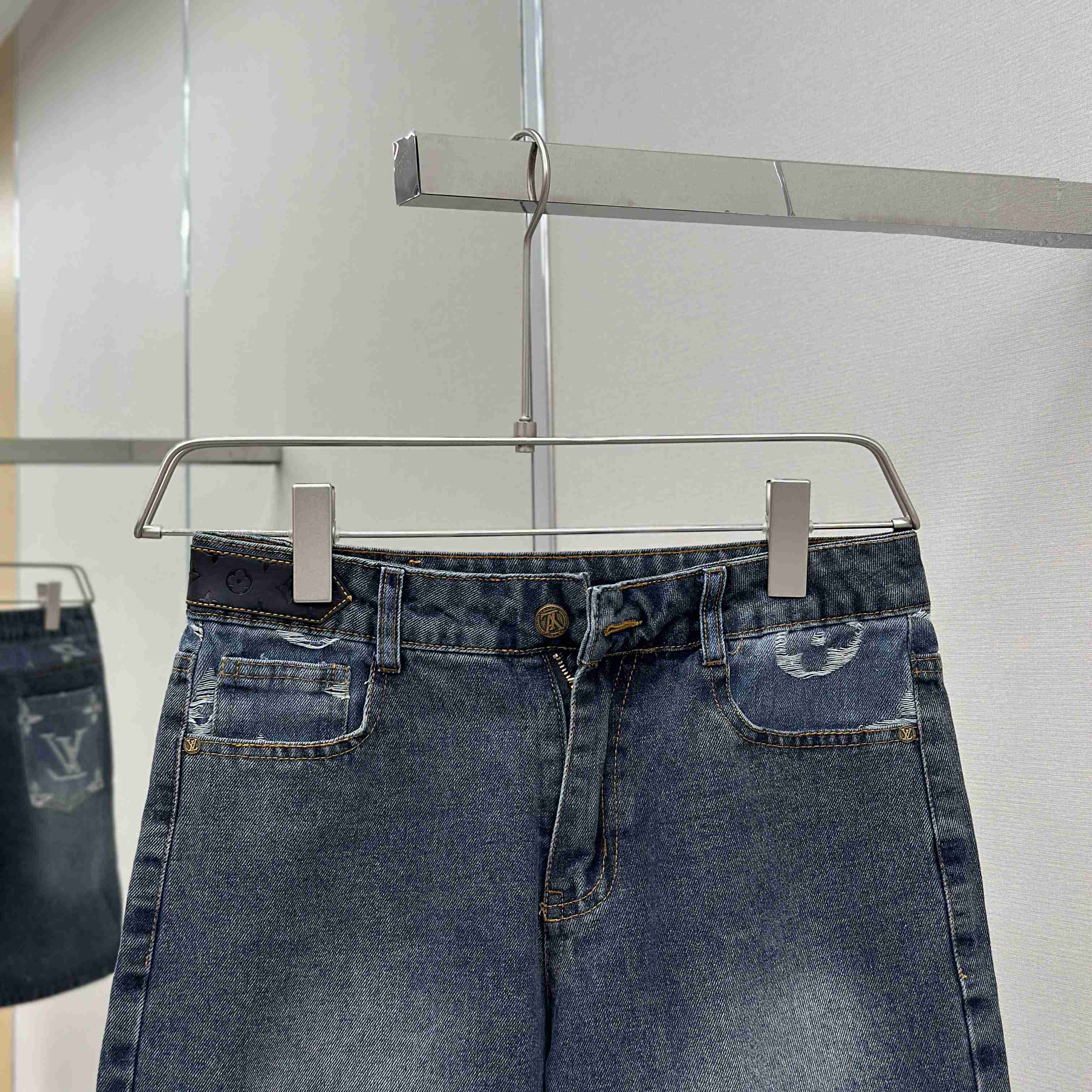 Louis Vuitton Denim Shorts - DopestKickz