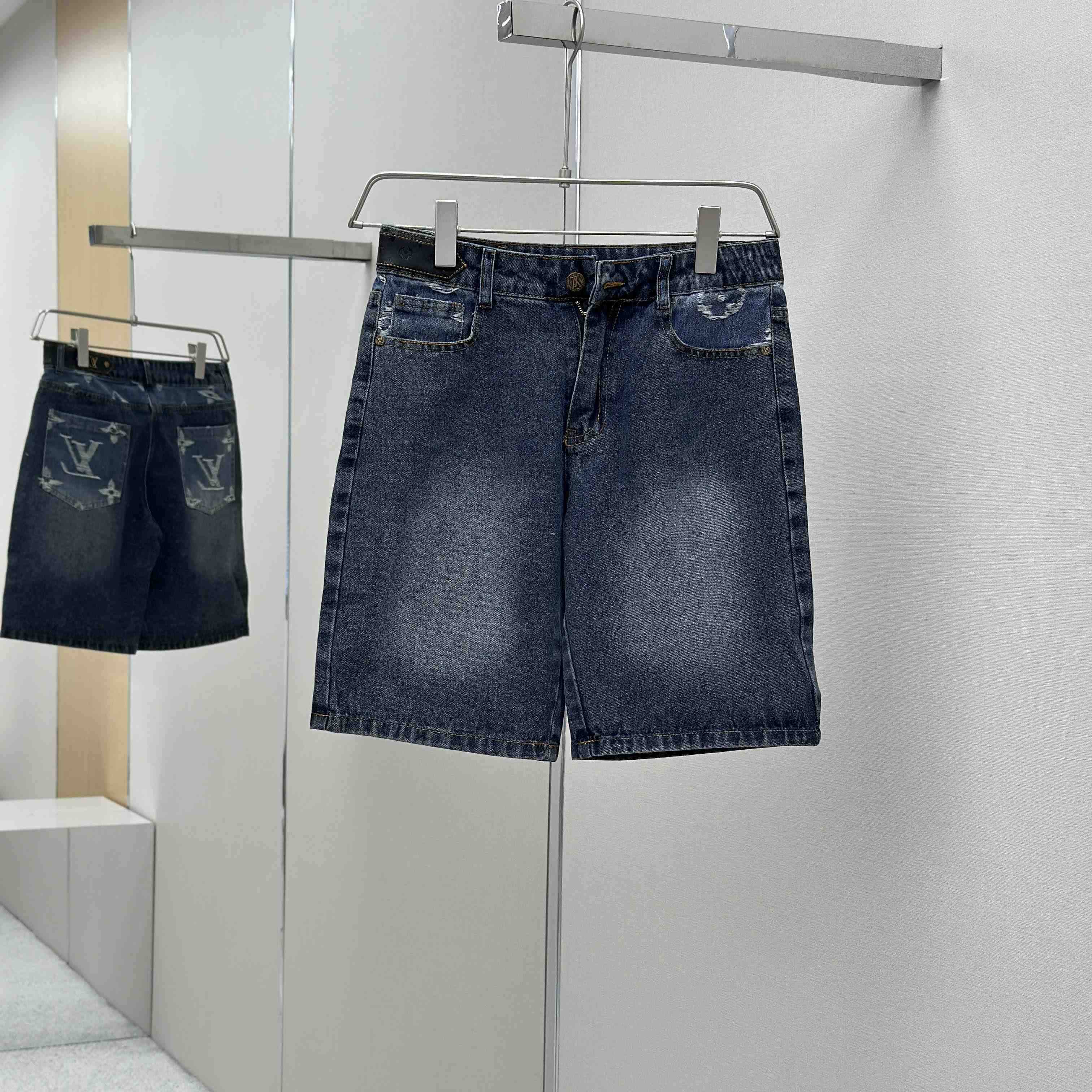Louis Vuitton Denim Shorts - DopestKickz