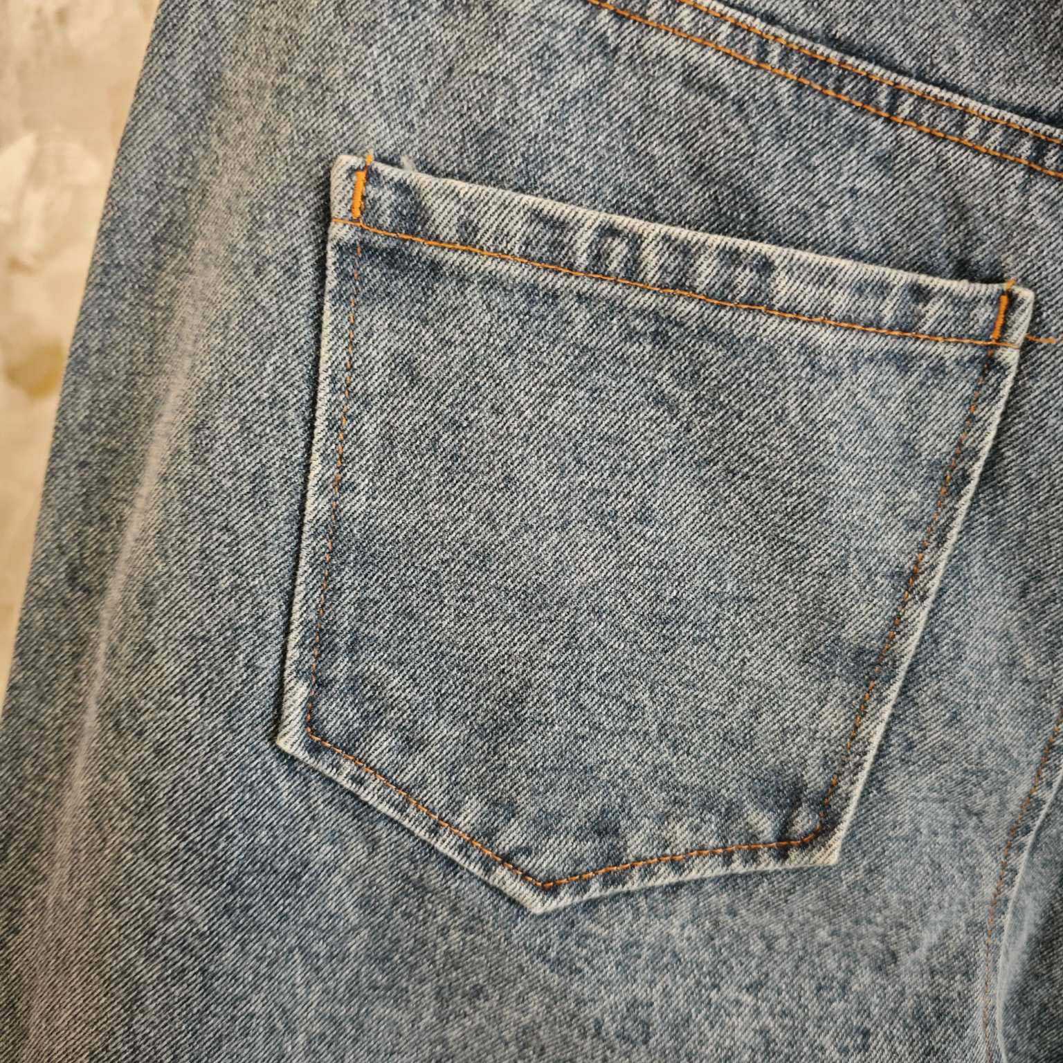 Loewe Anagram Shorts In Denim - DopestKickz