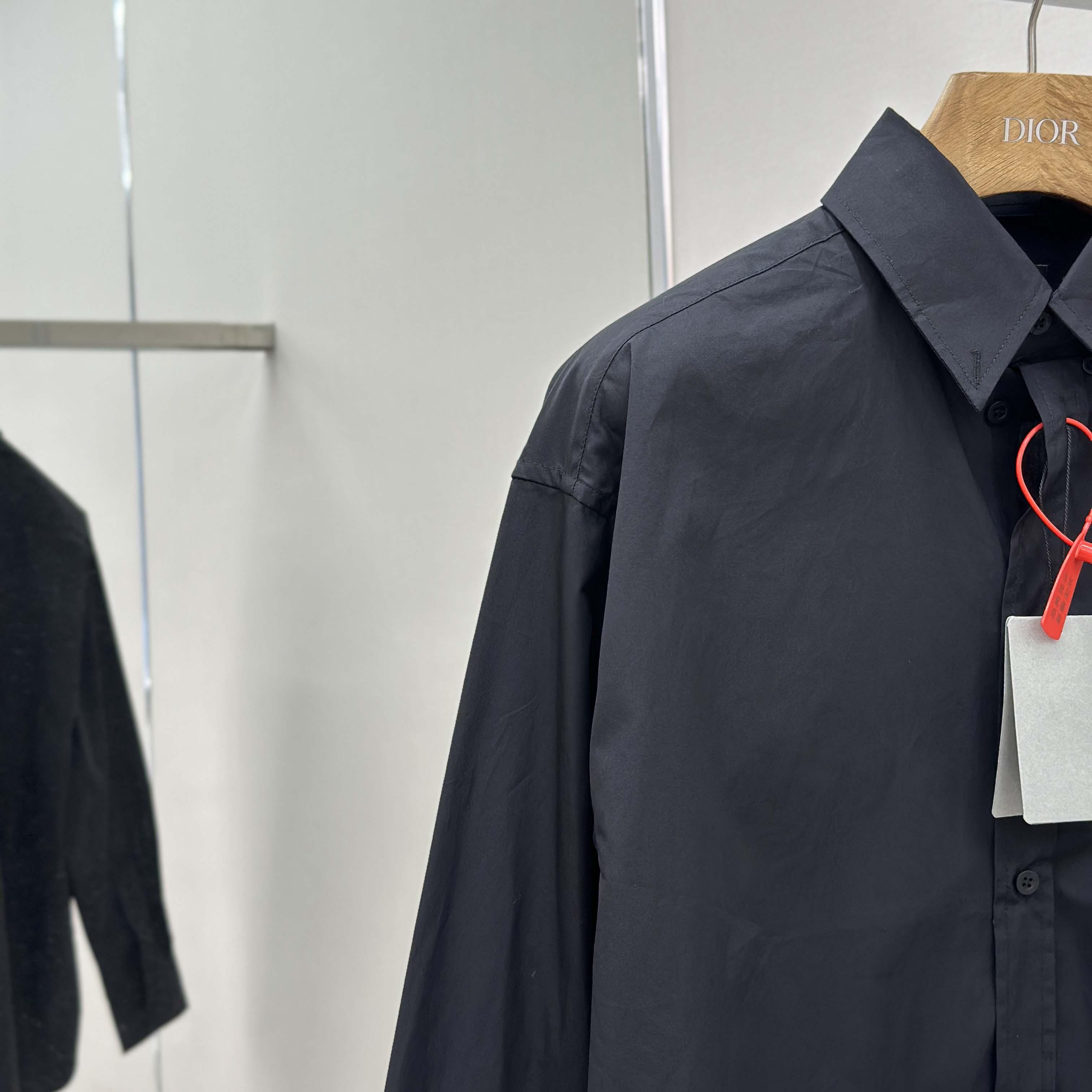 Balenciaga Large Fit Shirt In White Cotton Poplin - DopestKickz