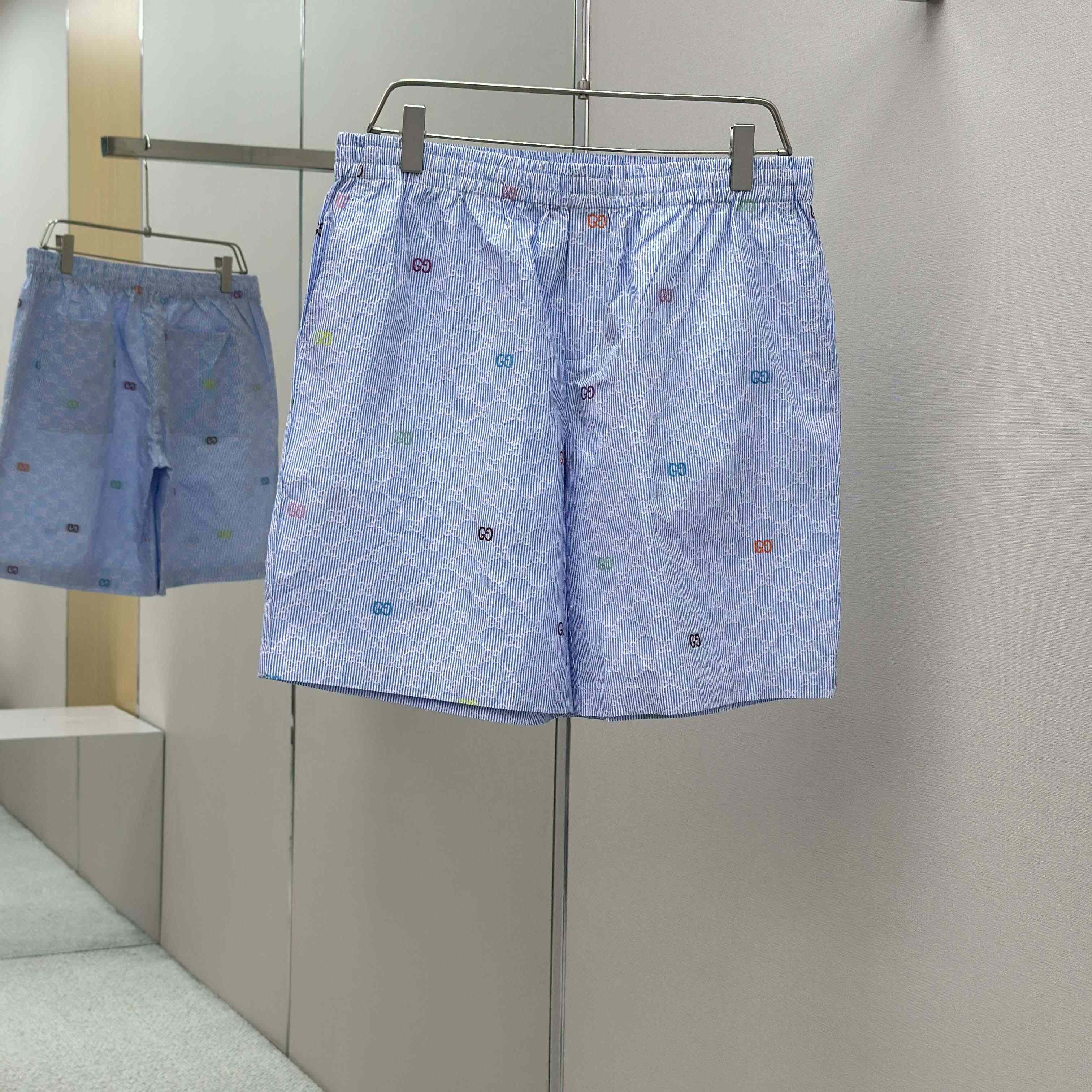Gucci Striped Cotton Shorts - DopestKickz