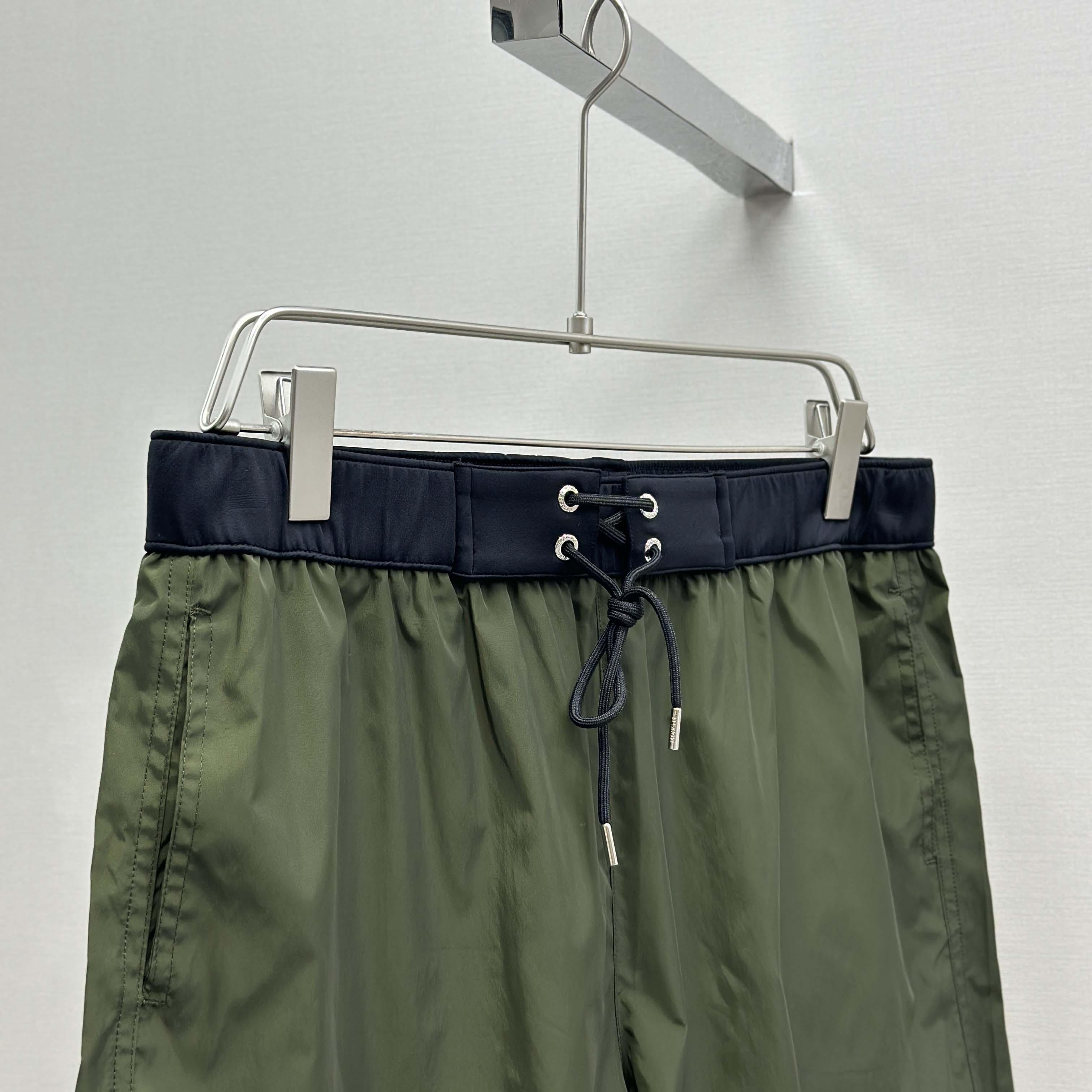 Moncler Logo Patch Swim Shorts - DopestKickz