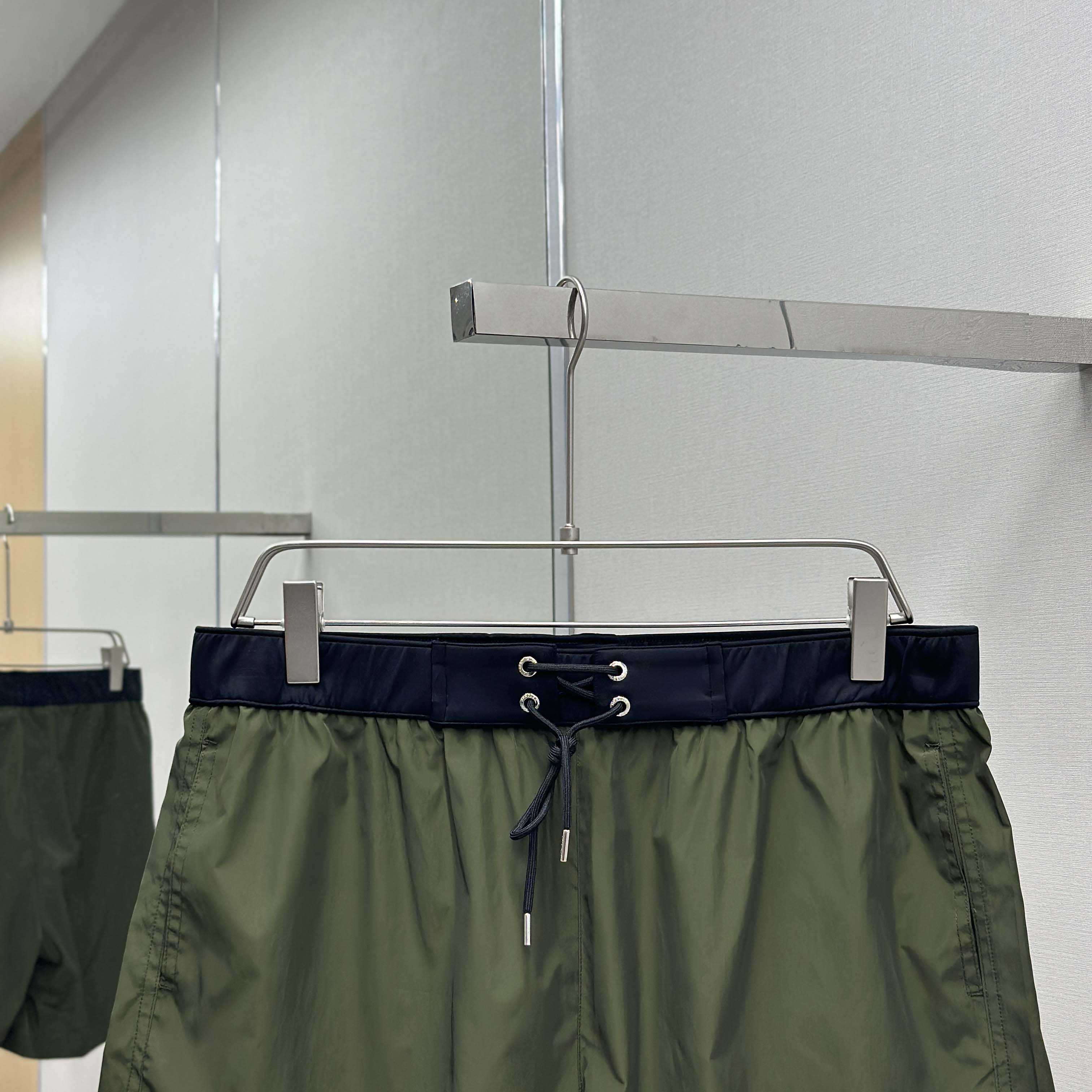 Moncler Logo Patch Swim Shorts - DopestKickz