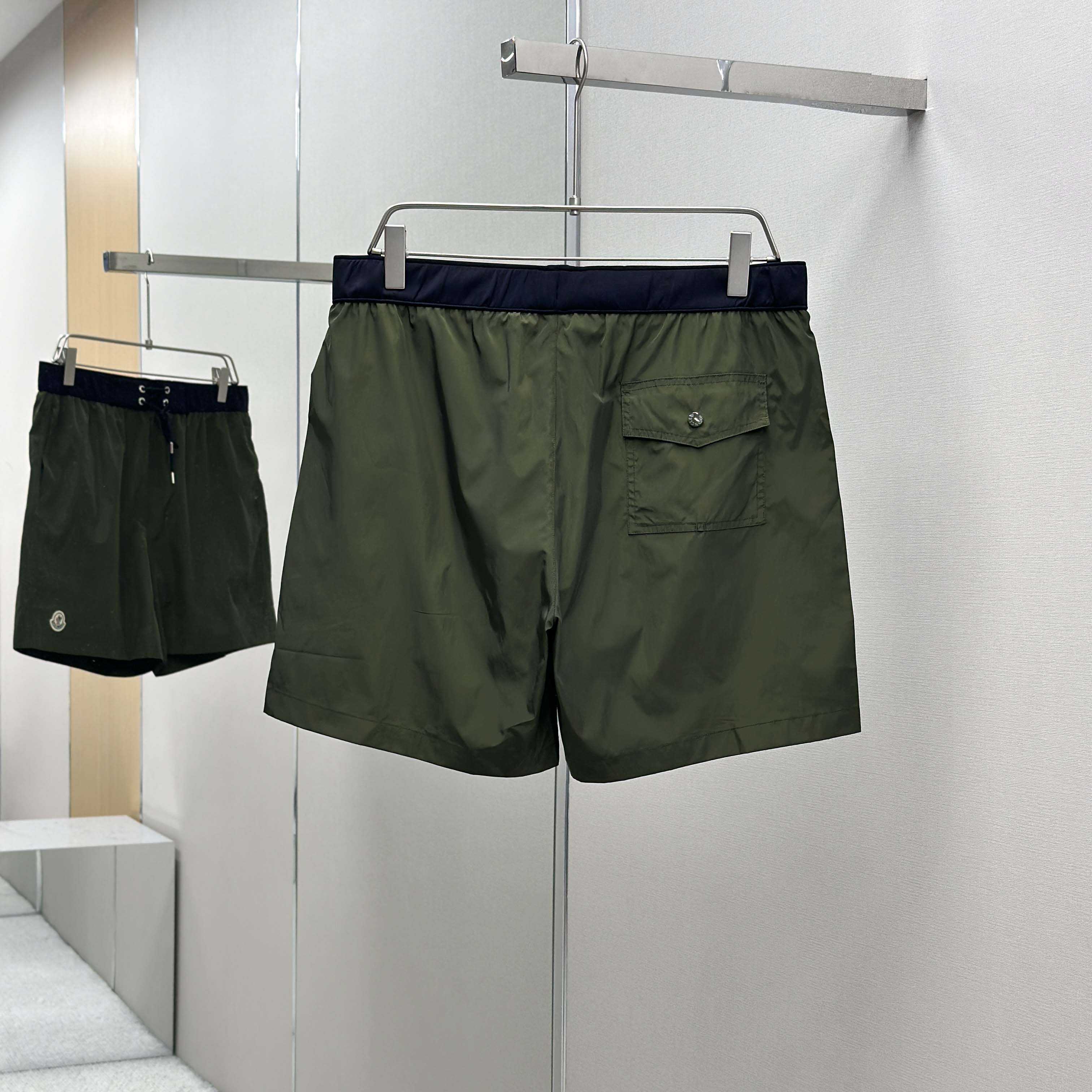 Moncler Logo Patch Swim Shorts - DopestKickz