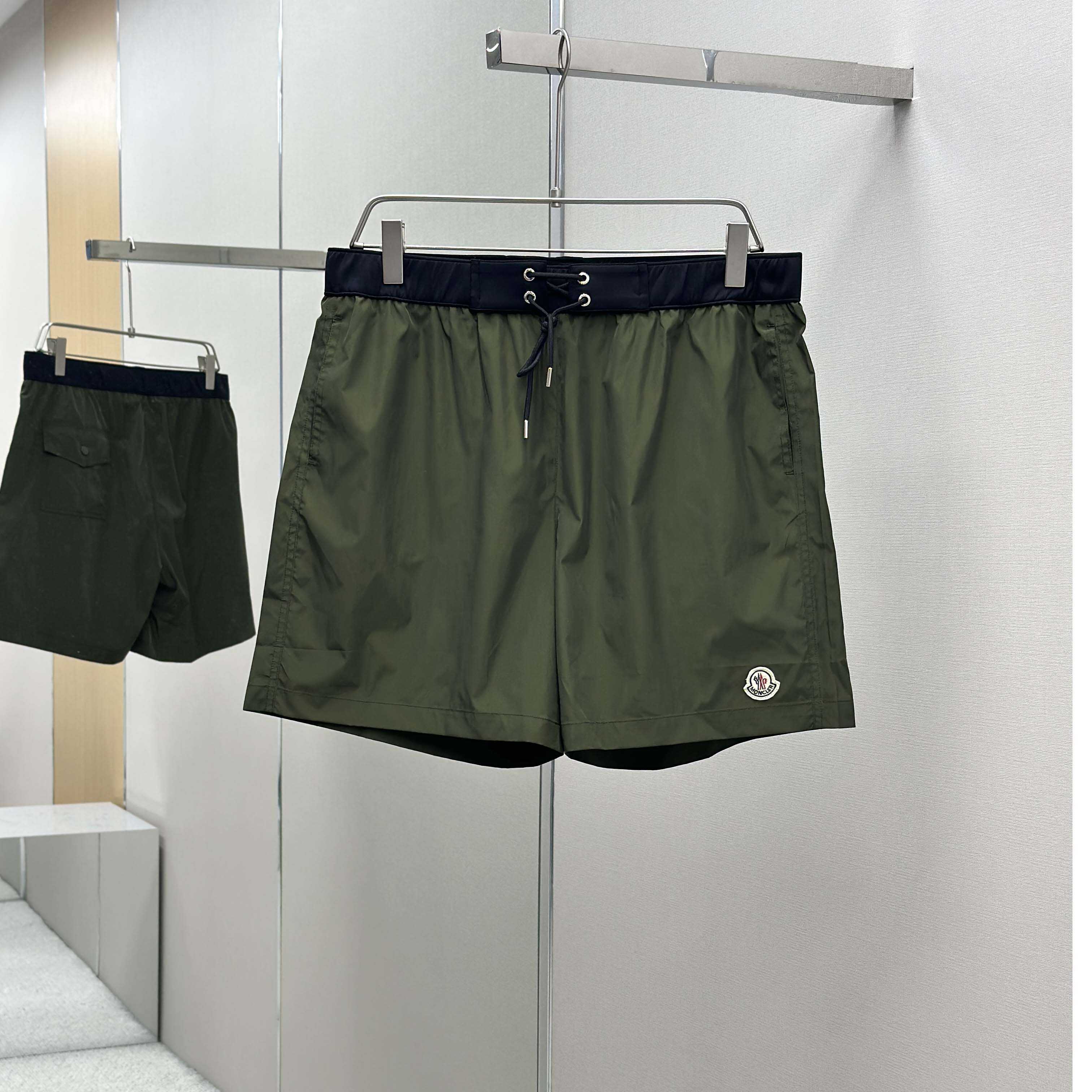 Moncler Logo Patch Swim Shorts - DopestKickz