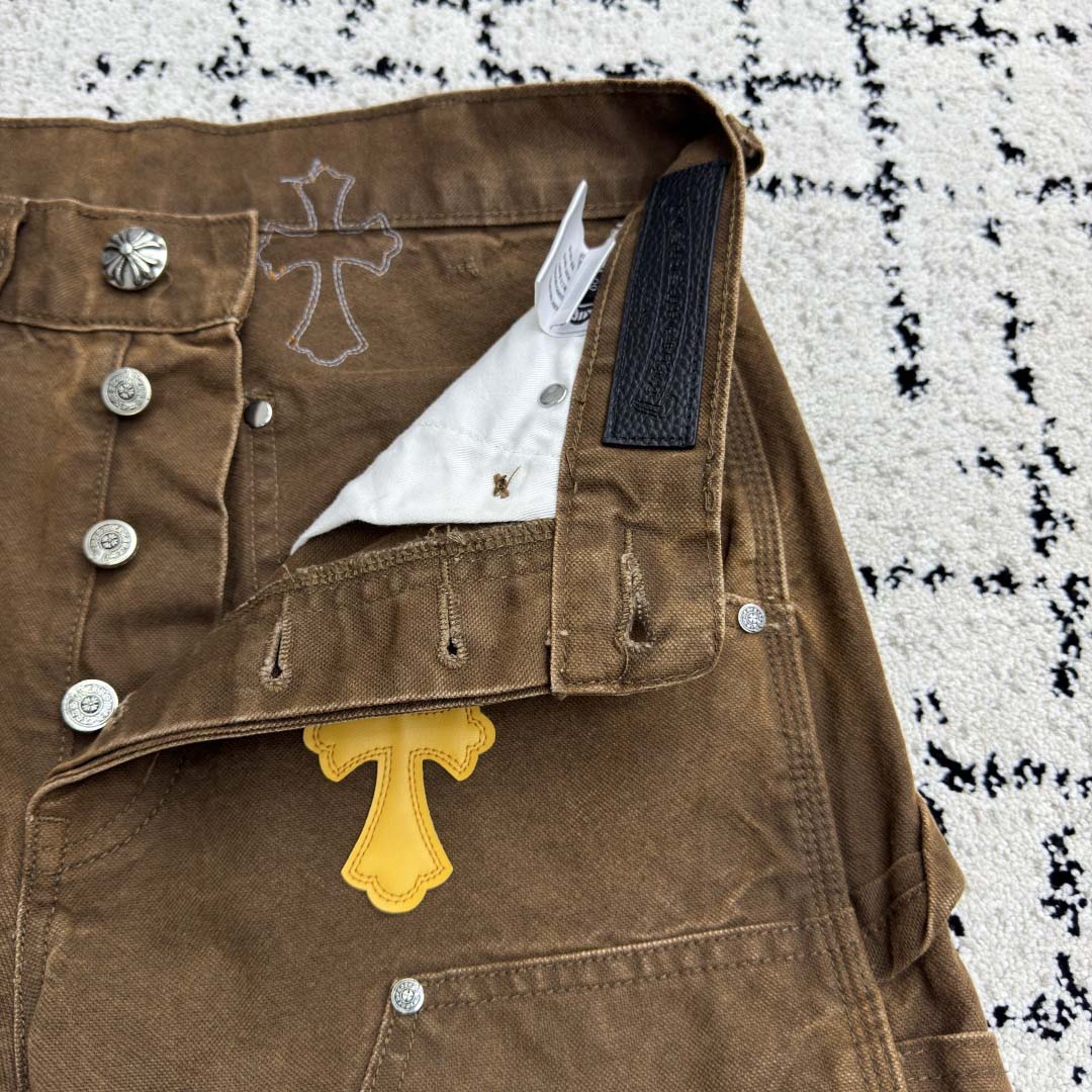 Chrome Hearts Cross Jeans - DopestKickz