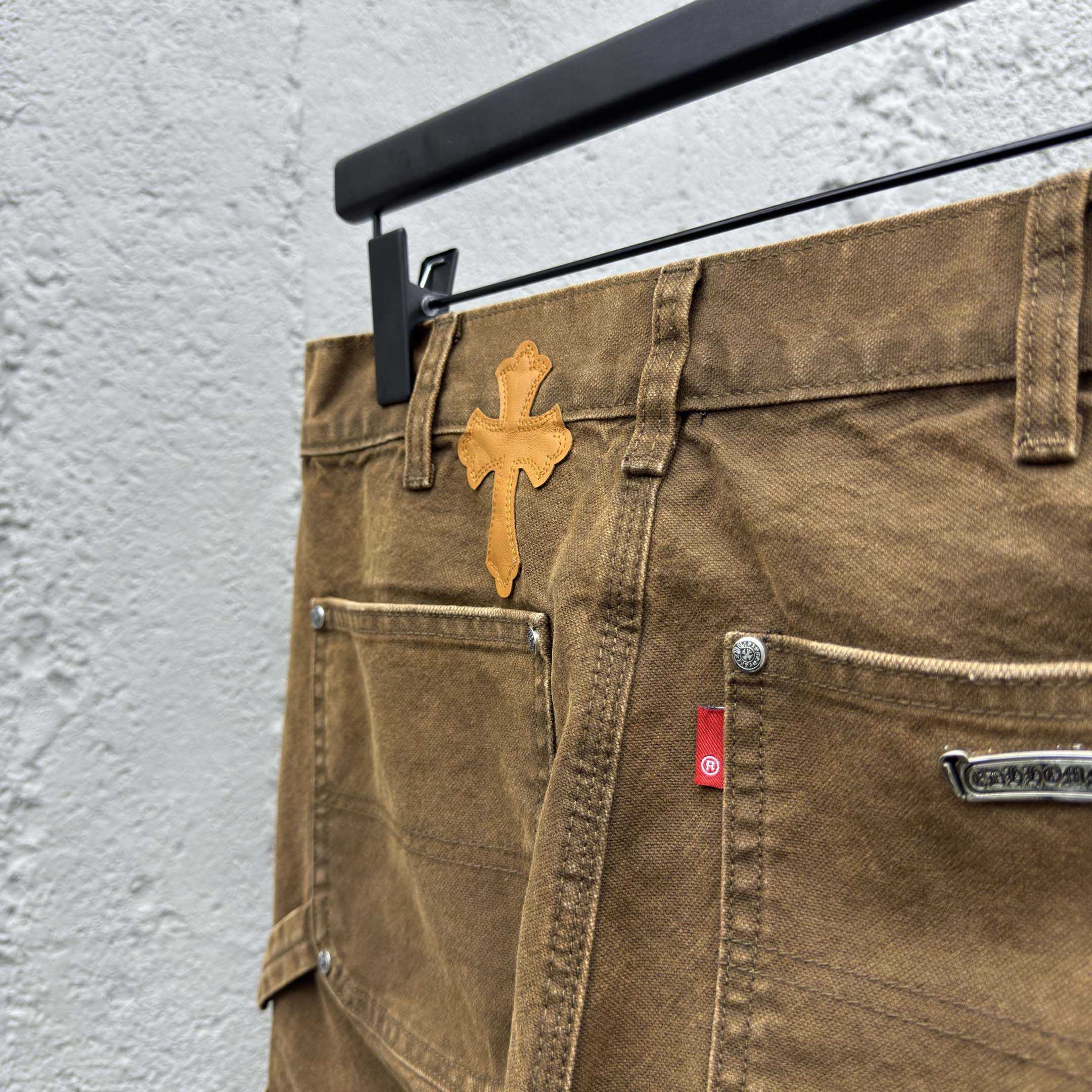 Chrome Hearts Cross Jeans - DopestKickz