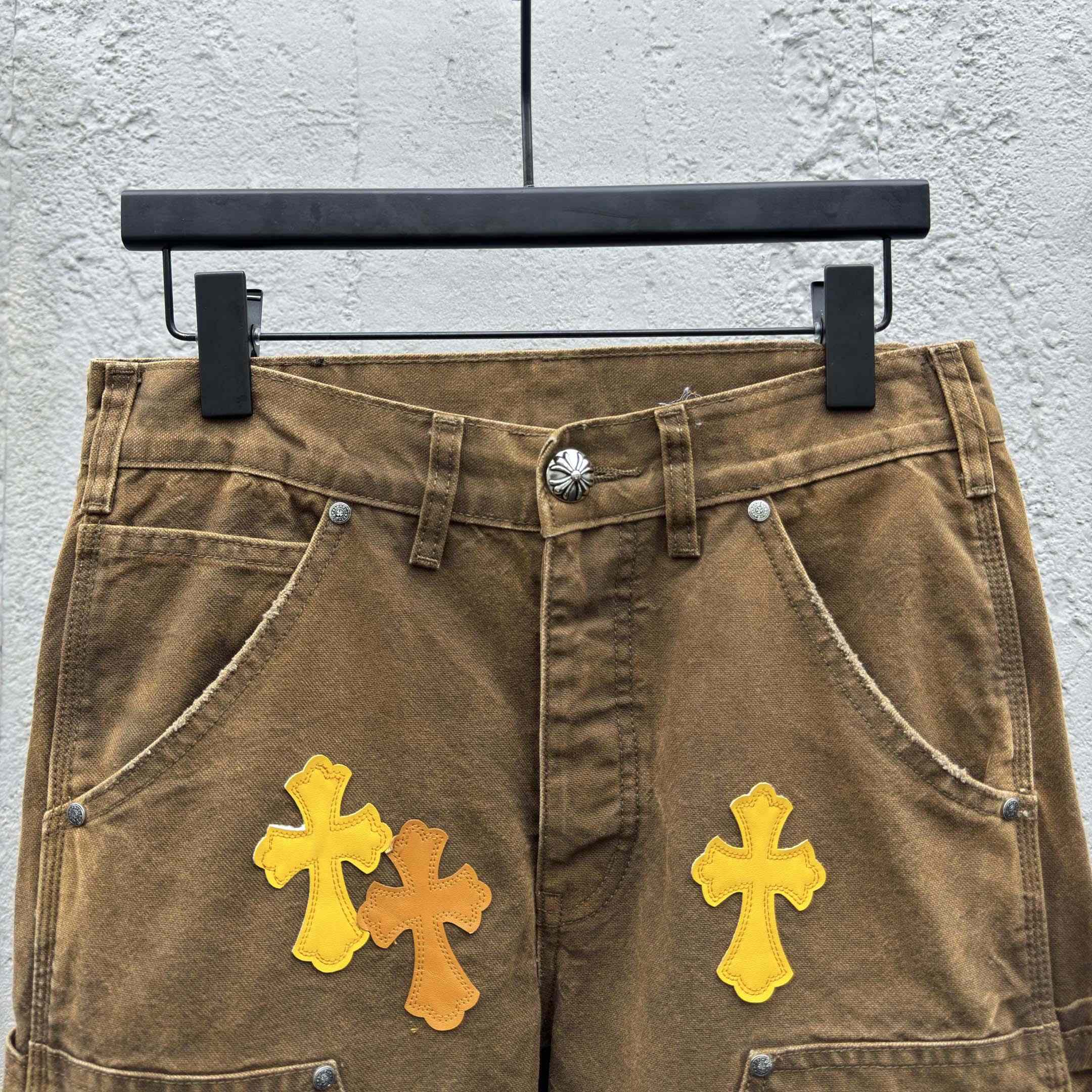 Chrome Hearts Cross Jeans - DopestKickz
