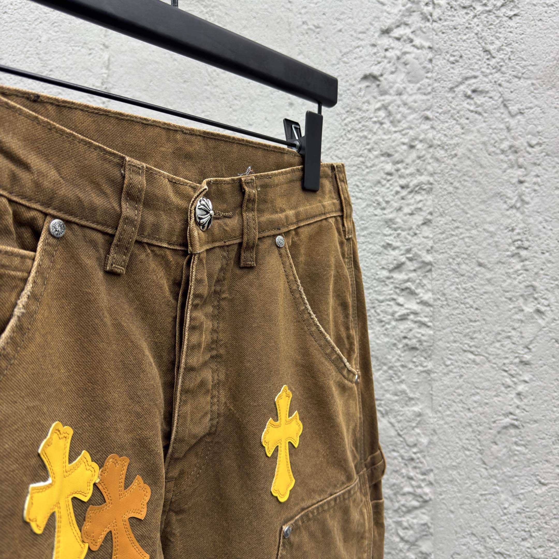 Chrome Hearts Cross Jeans - DopestKickz