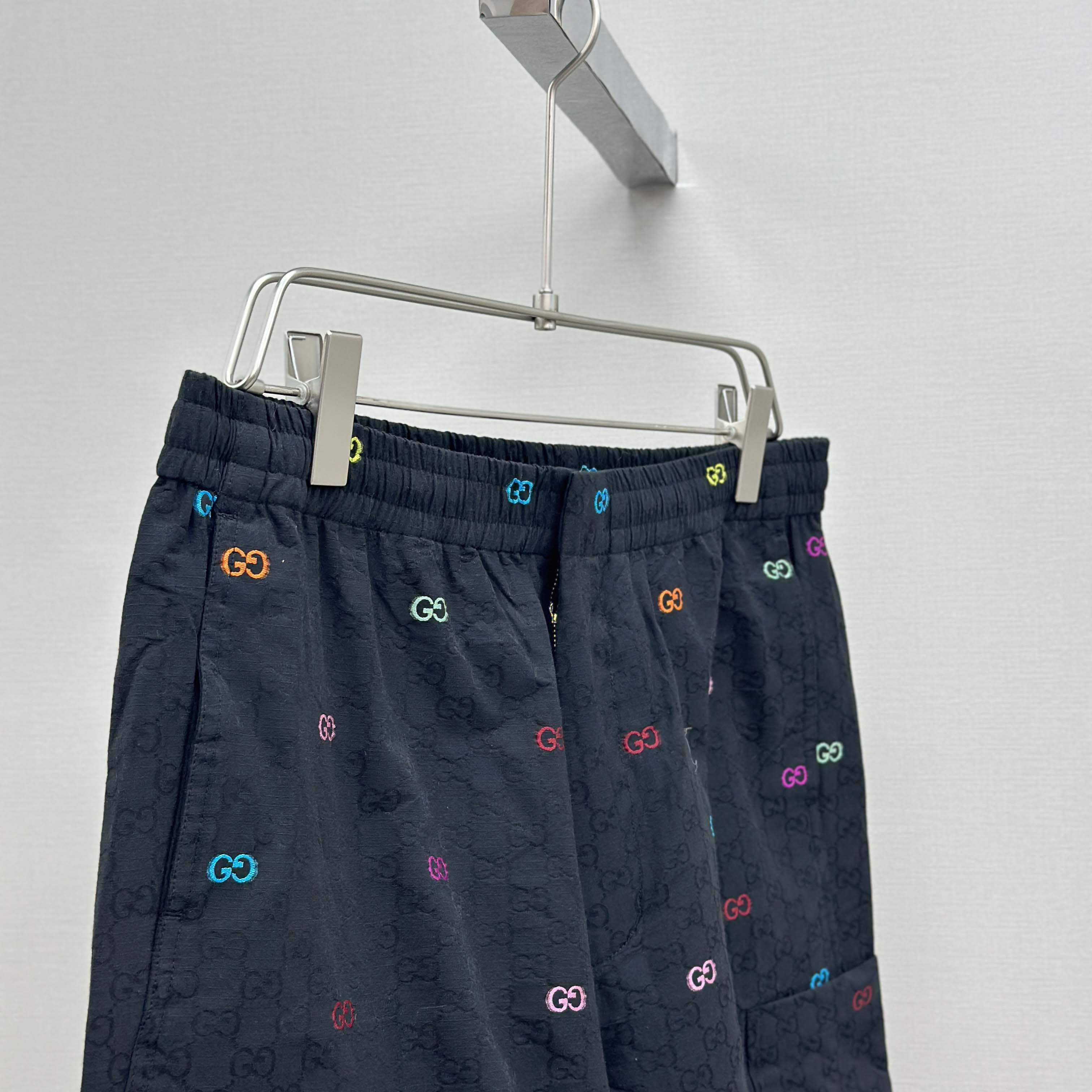 Gucci GG Cotton Ripstop Shorts - DopestKickz