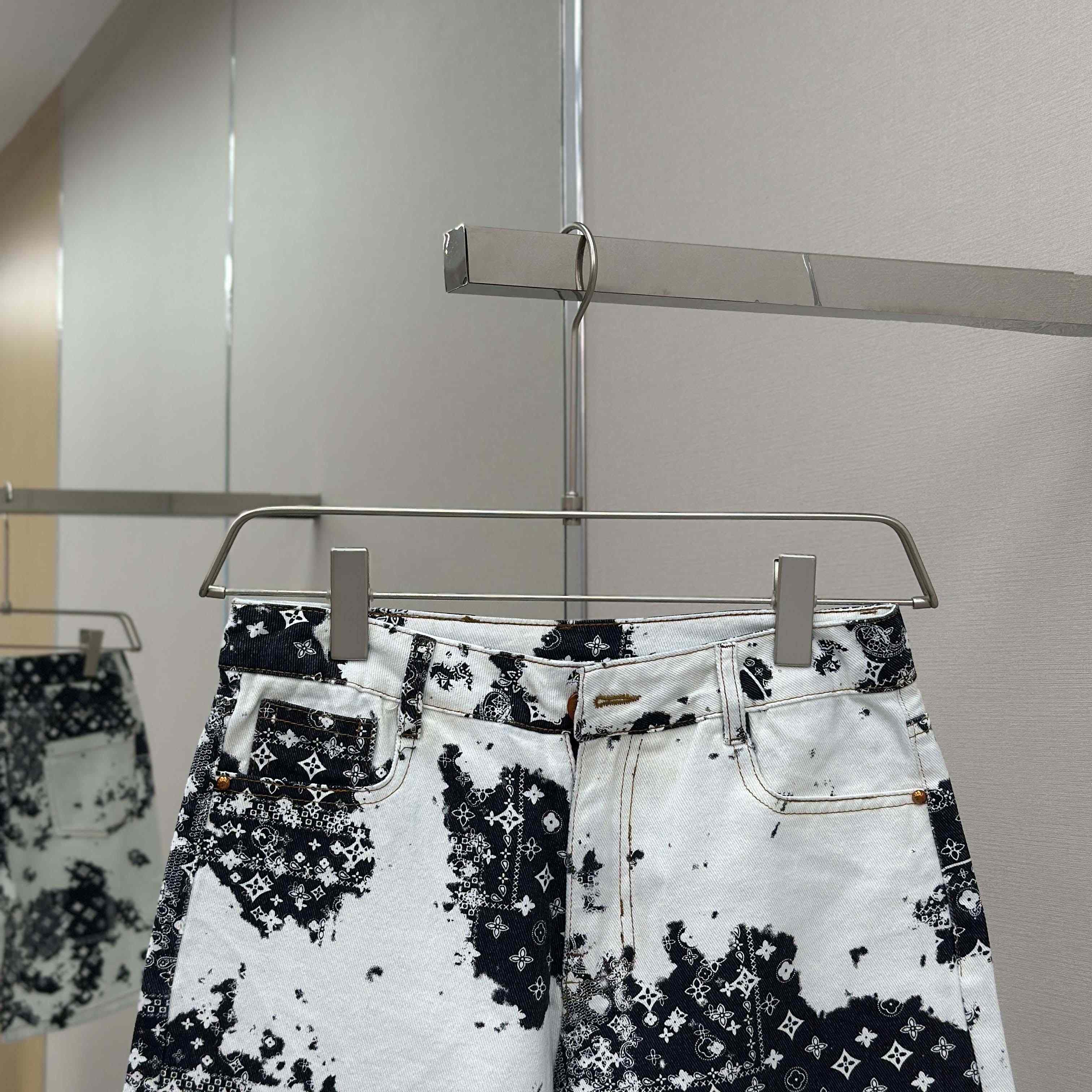 Louis Vuitton Monogram Denim Shorts - DopestKickz