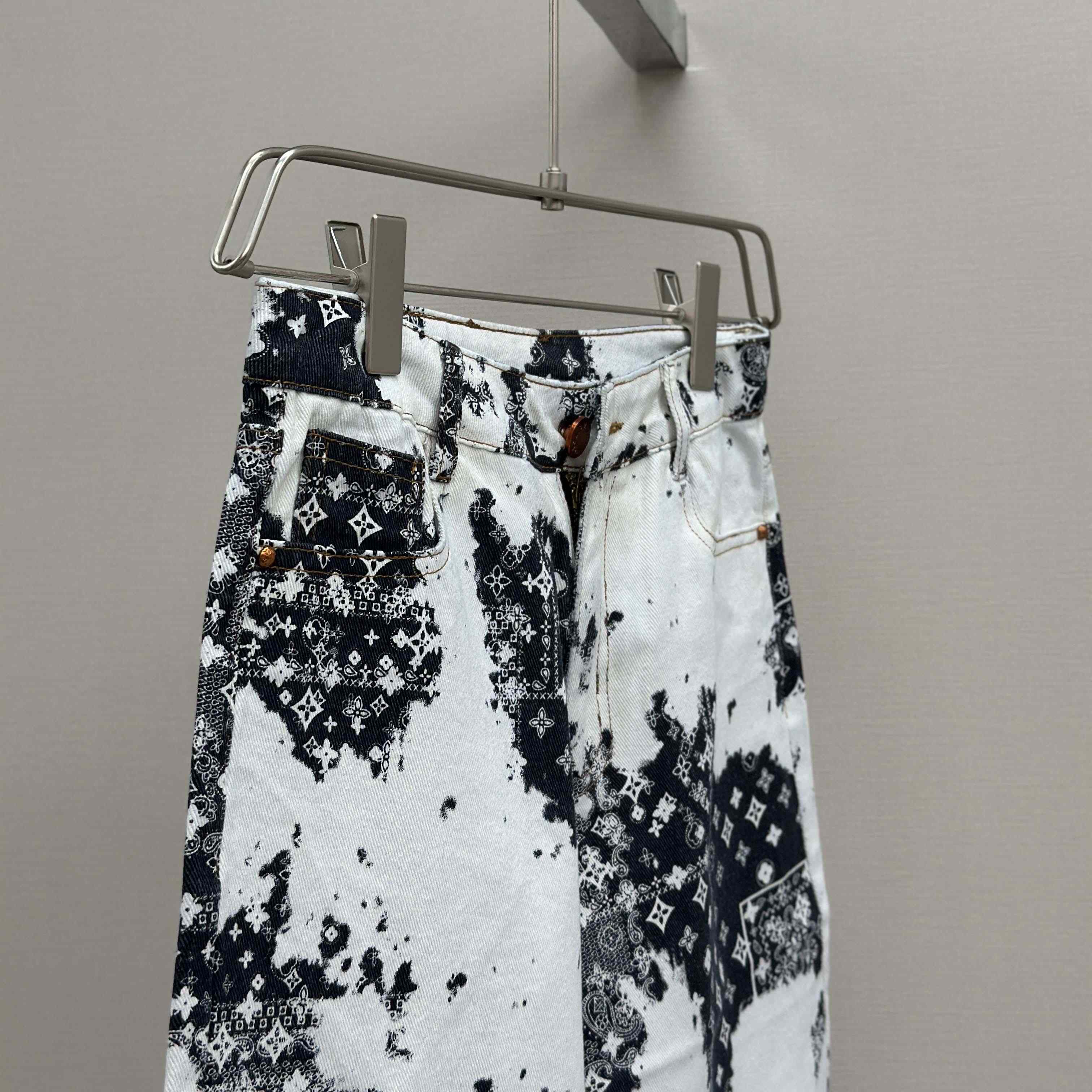 Louis Vuitton Monogram Denim Shorts - DopestKickz