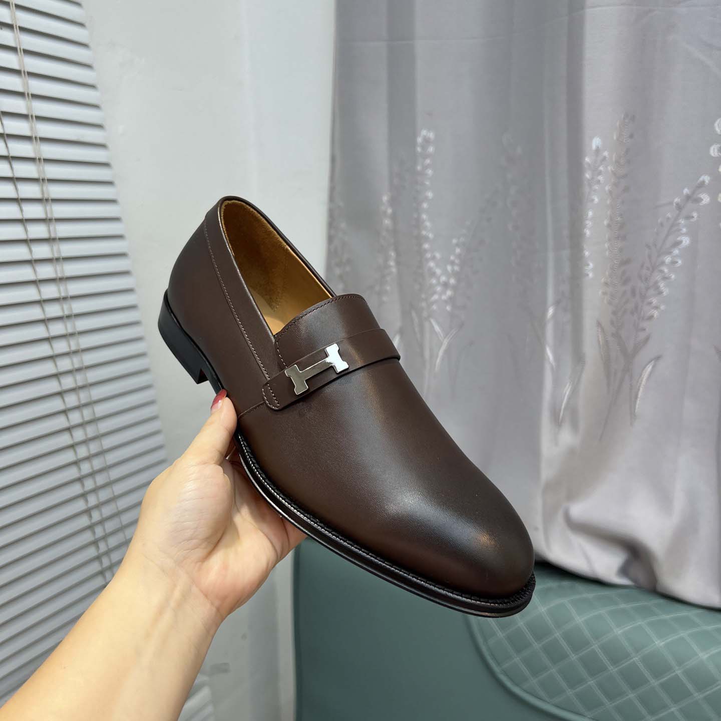 Hermes Leather Loafers  - DopestKickz