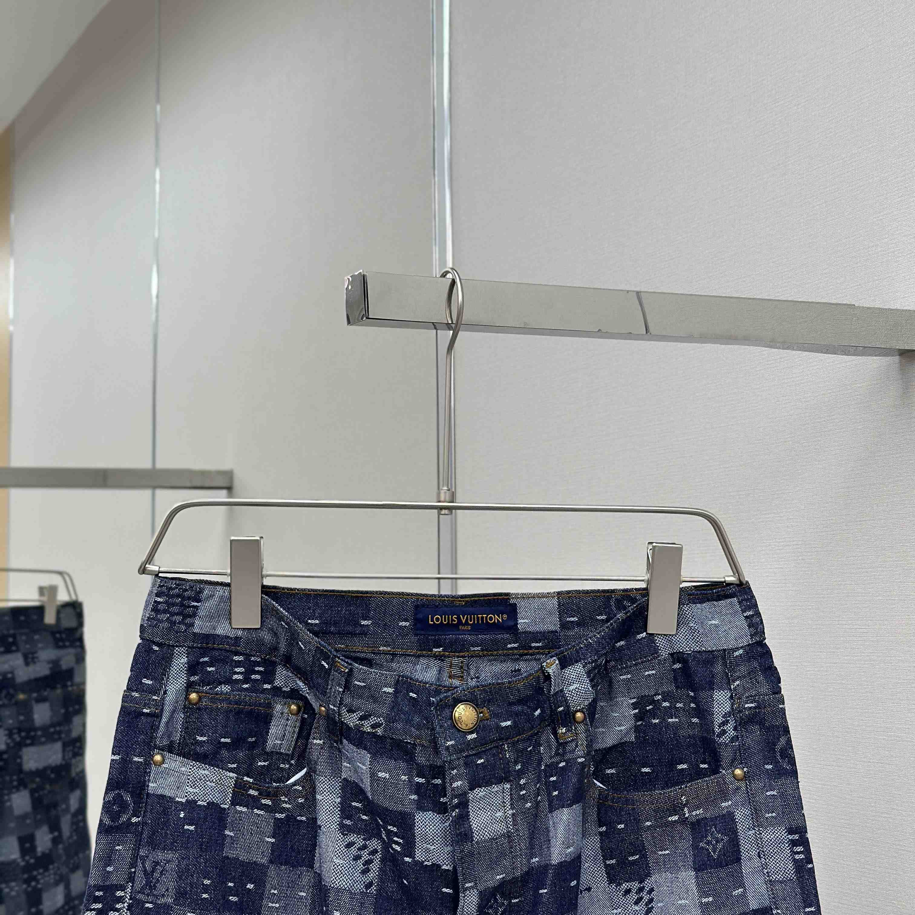 Louis Vuitton x Nigo Denim Shorts - DopestKickz