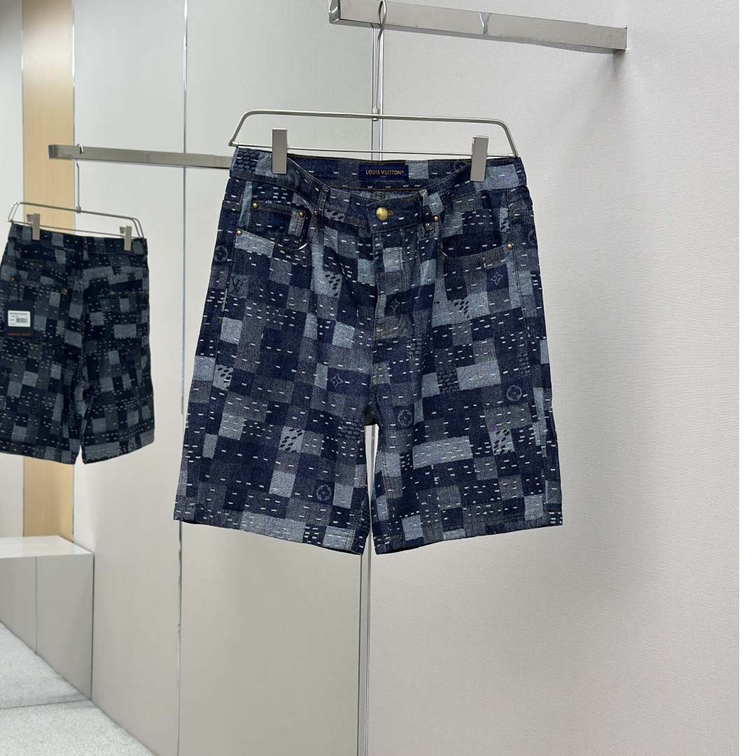 Louis Vuitton x Nigo Denim Shorts - DopestKickz