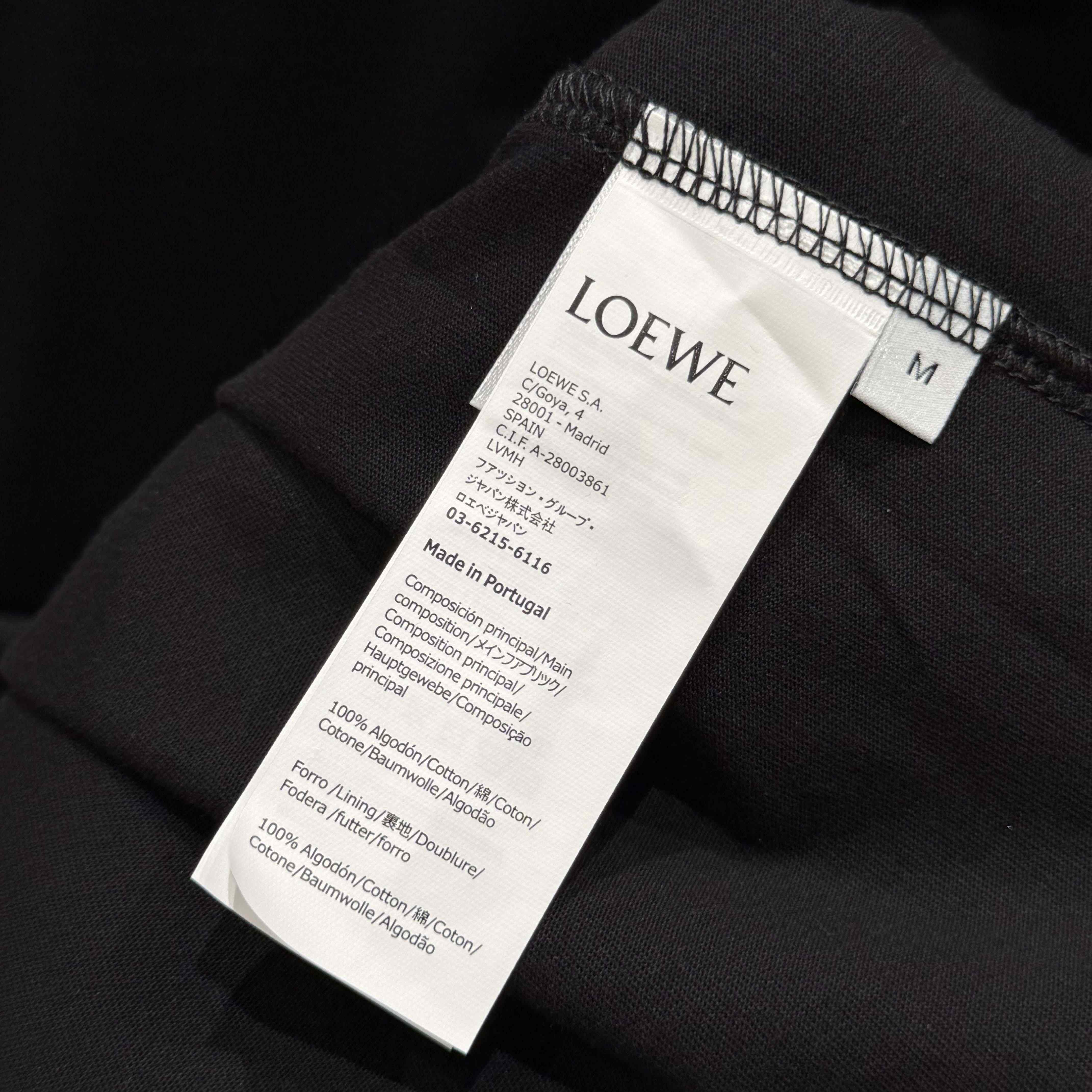 Loewe Relaxed Fit T-shirt In Cotton - DopestKickz