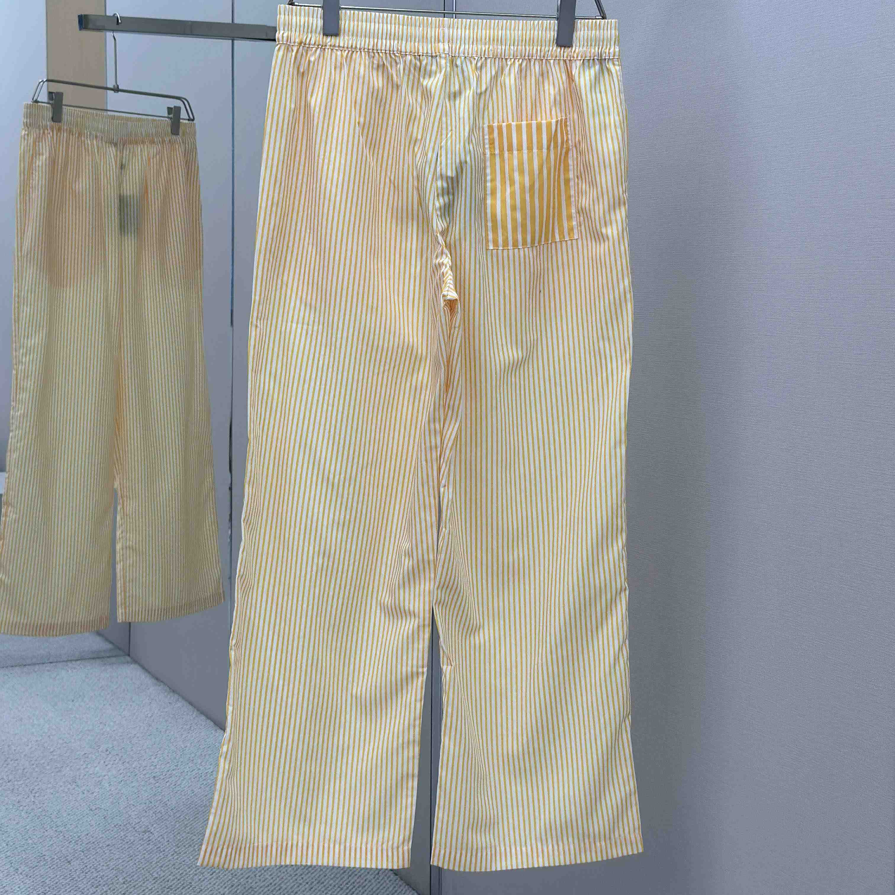 Louis Vuitton Monogram Striped Drawstring Pants   1AHVRZ  - DopestKickz