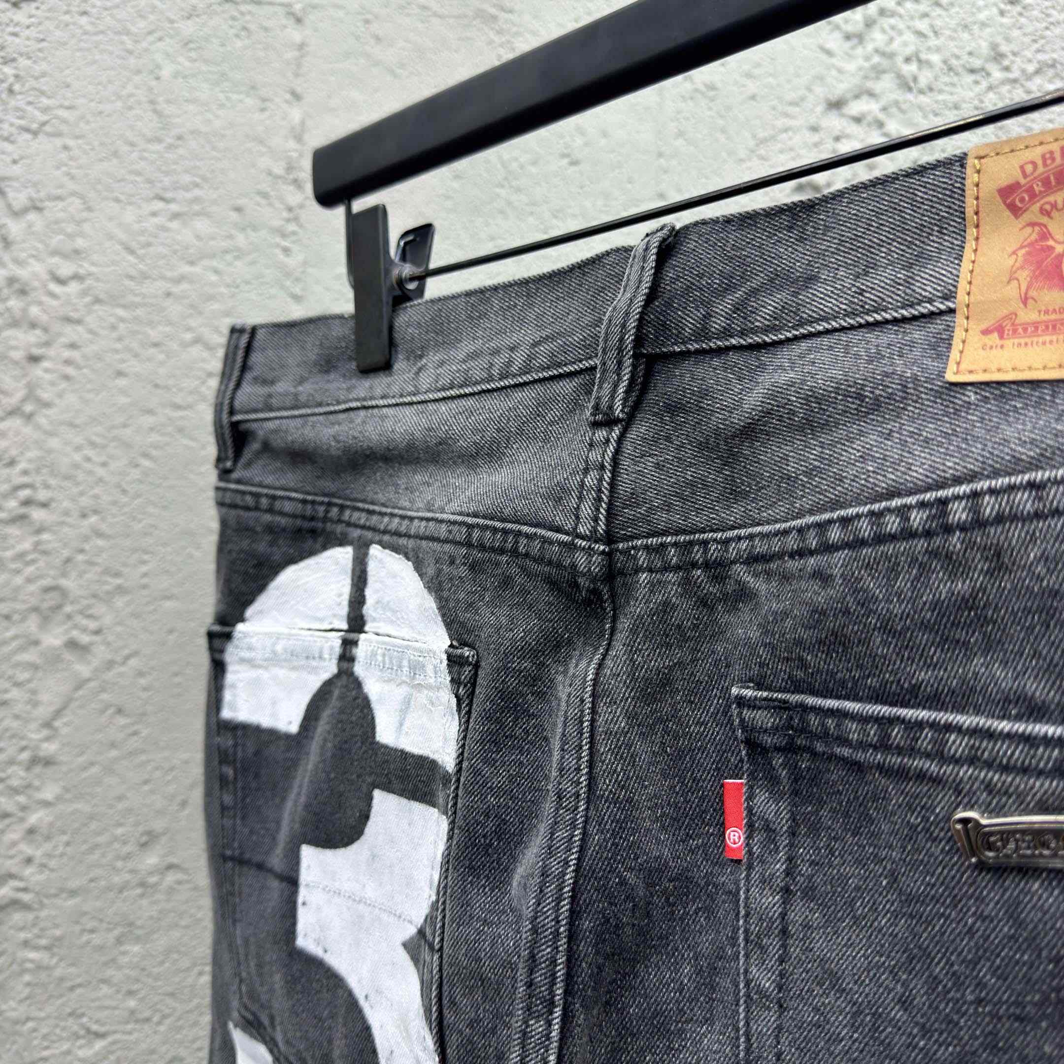 Chrome Hearts Cross Jeans - DopestKickz