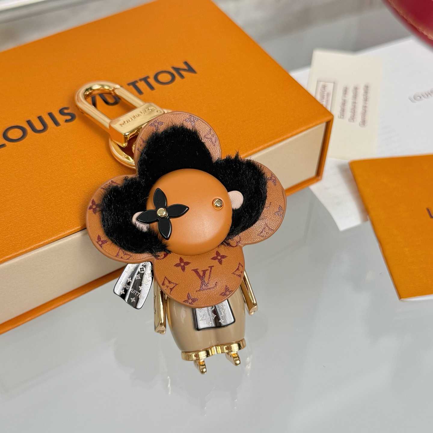 Louis Vuitton Vivienne Ski Bag Charm And Key Holder   M02137 - DopestKickz