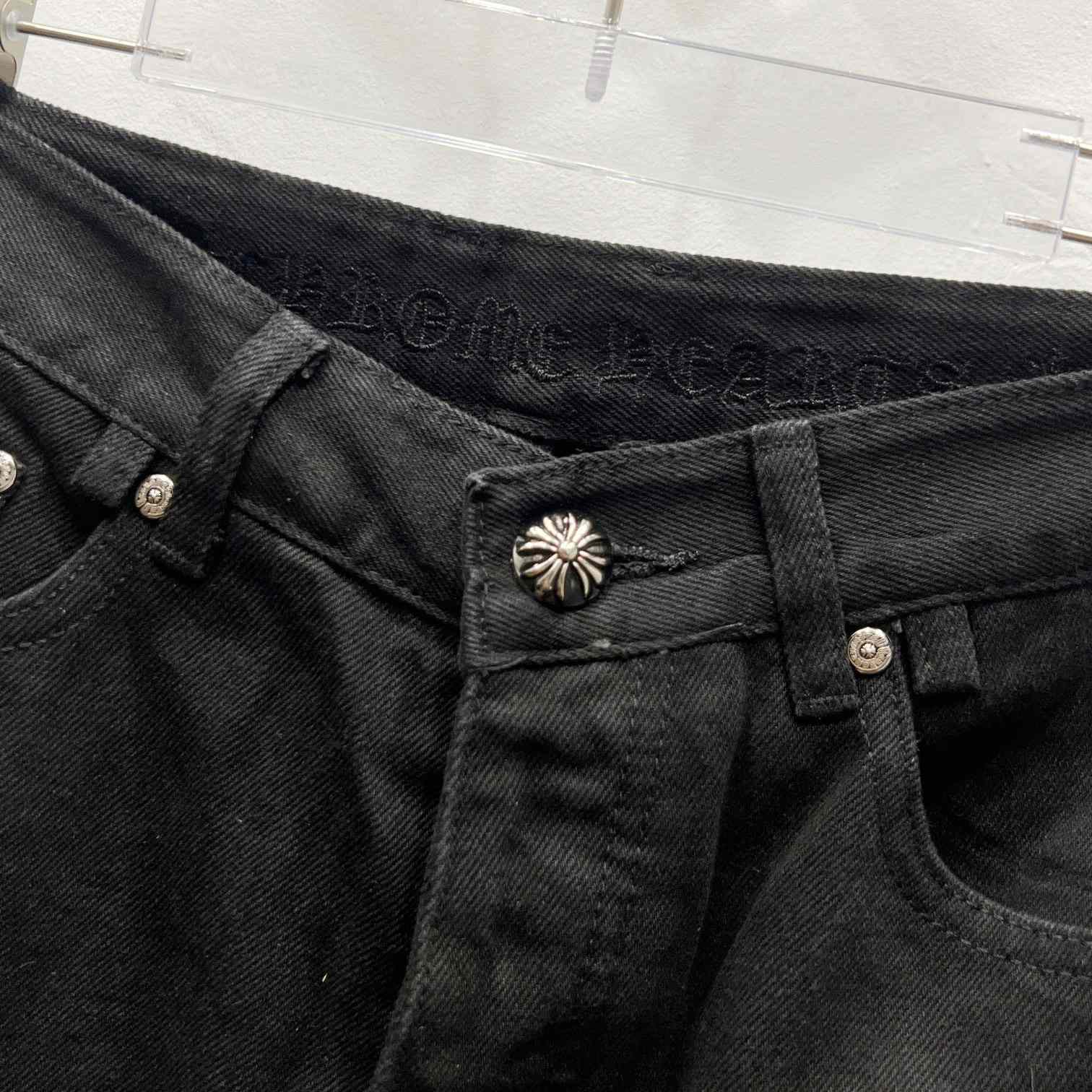 Chrome Hearts Cross Jeans - DopestKickz