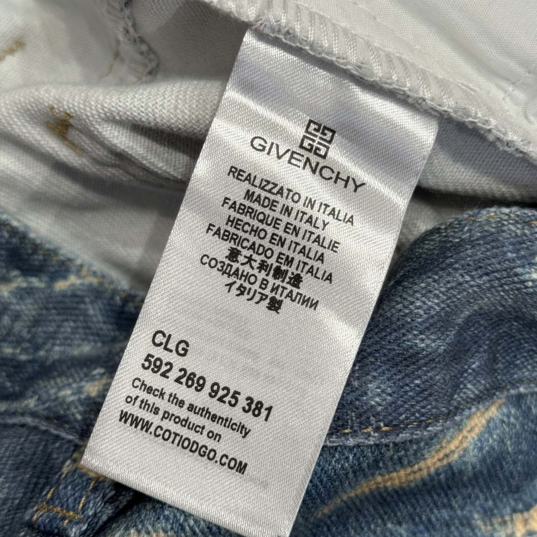 Givenchy Destroyed Distressed Jeans - DopestKickz