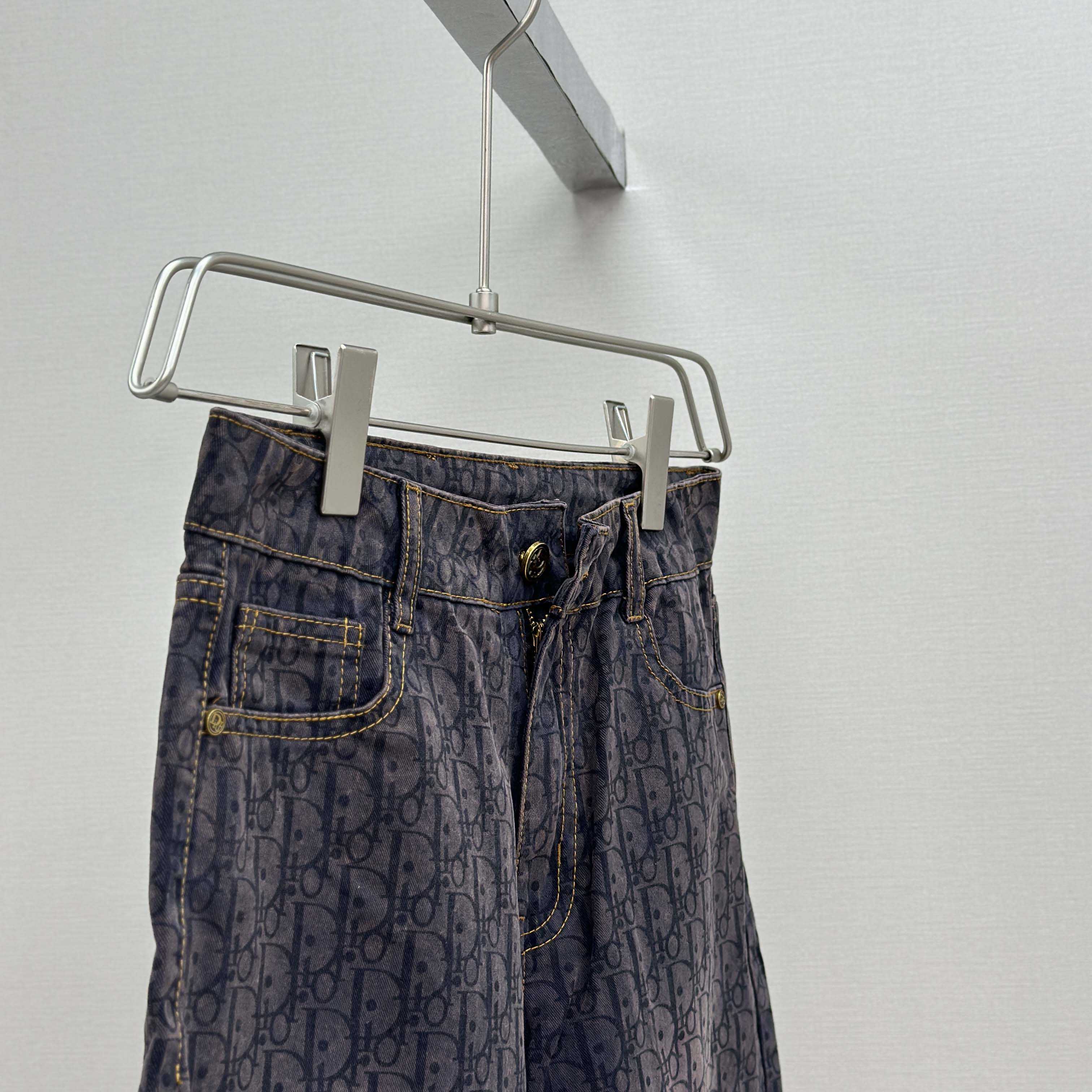 Dior Oblique Denim Shorts - DopestKickz