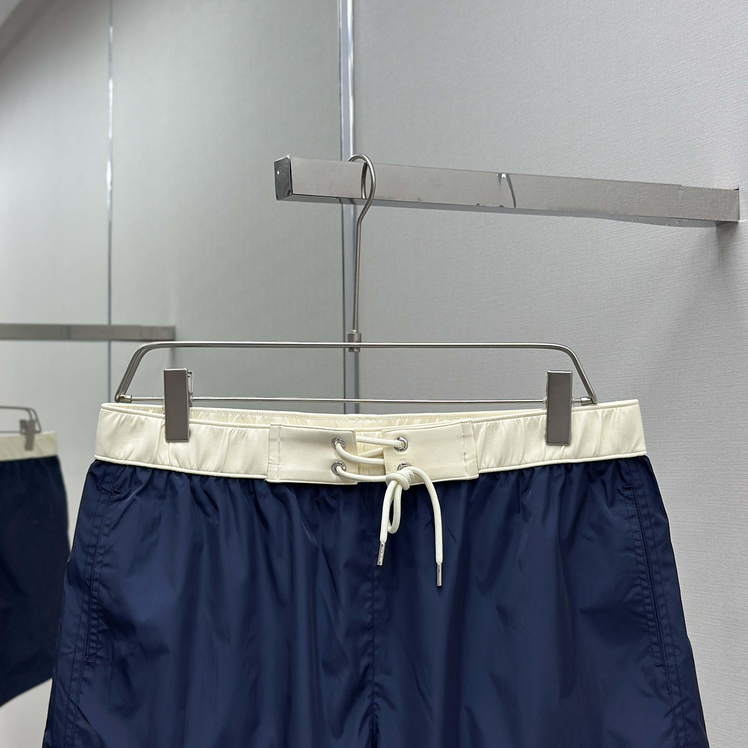 Moncler Logo Patch Swim Shorts - DopestKickz