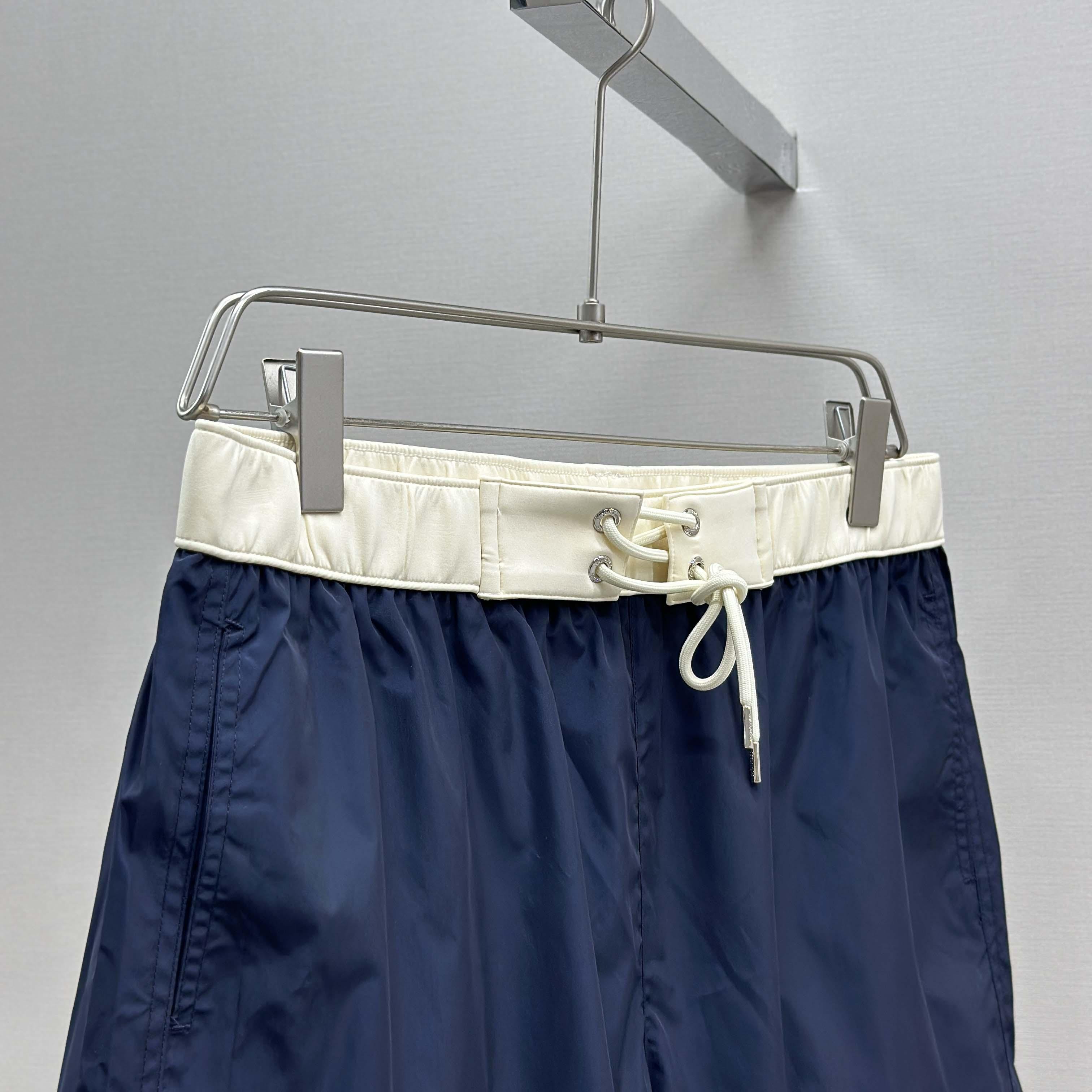 Moncler Logo Patch Swim Shorts - DopestKickz