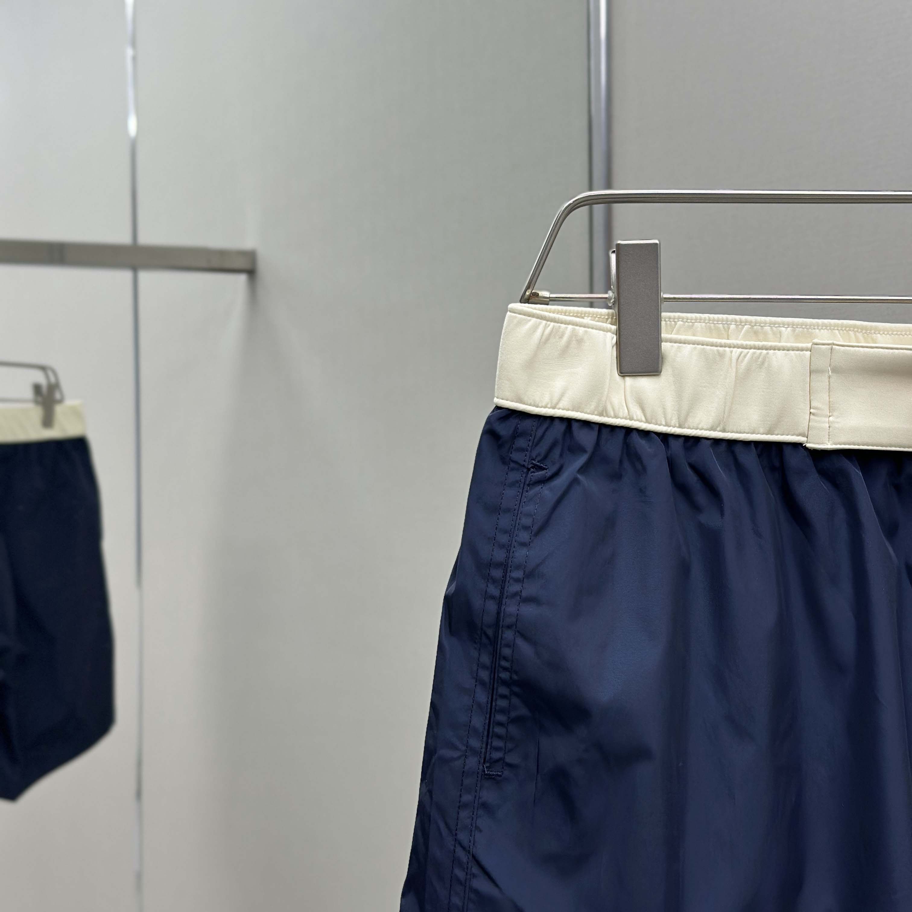 Moncler Logo Patch Swim Shorts - DopestKickz