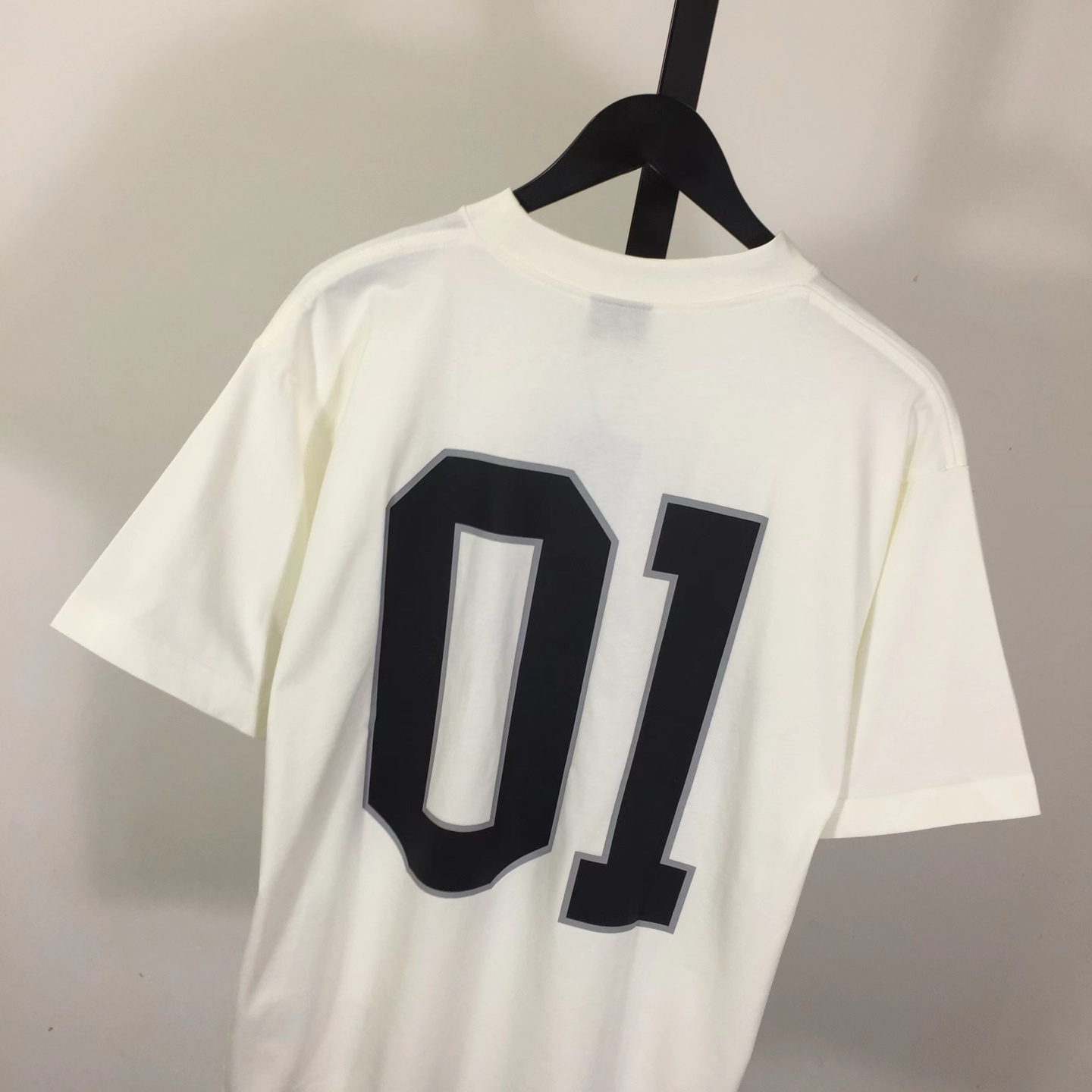 Balenciaga Basketball Series - Oversized T-Shirt In Off White - DopestKickz