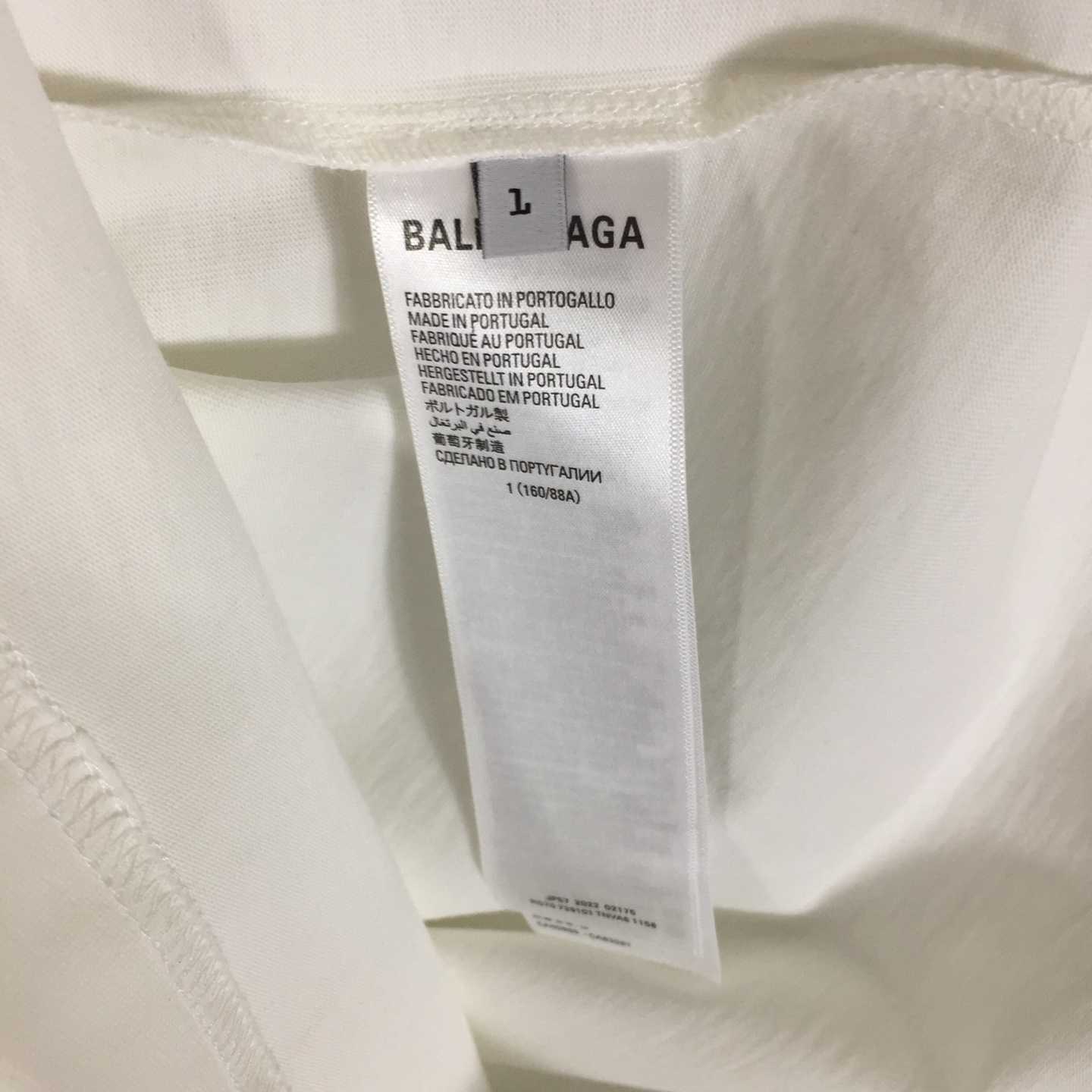 Balenciaga Basketball Series - Oversized T-Shirt In Off White - DopestKickz