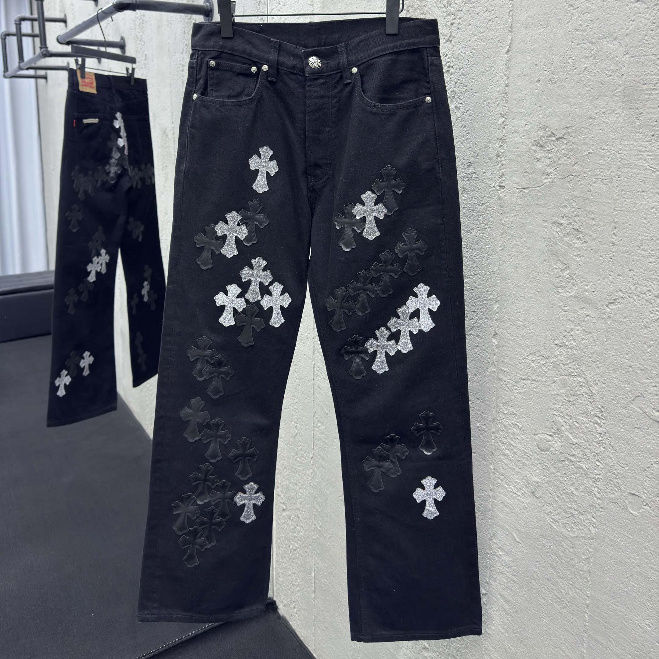 Chrome Hearts Jeans - DopestKickz