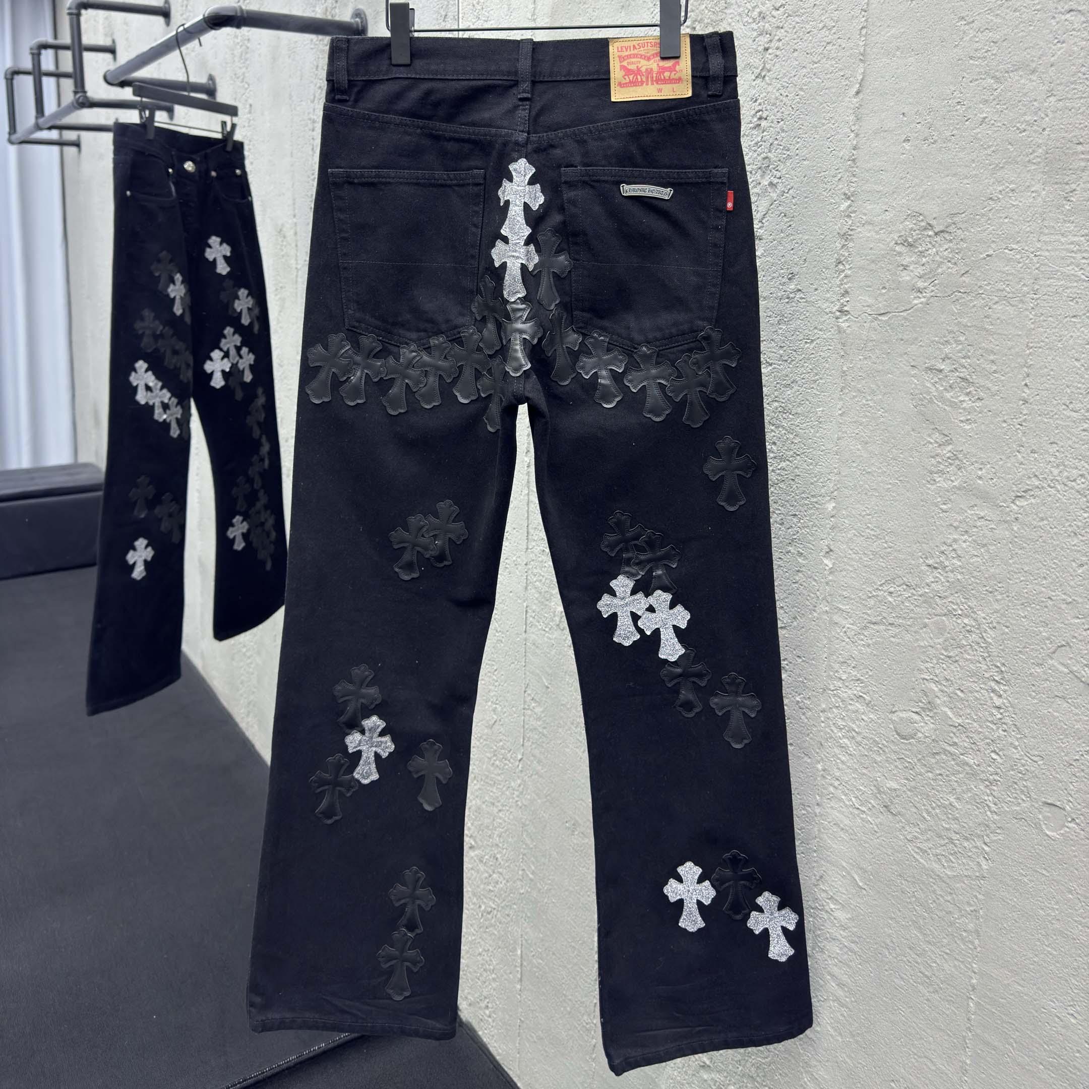Chrome Hearts Jeans - DopestKickz