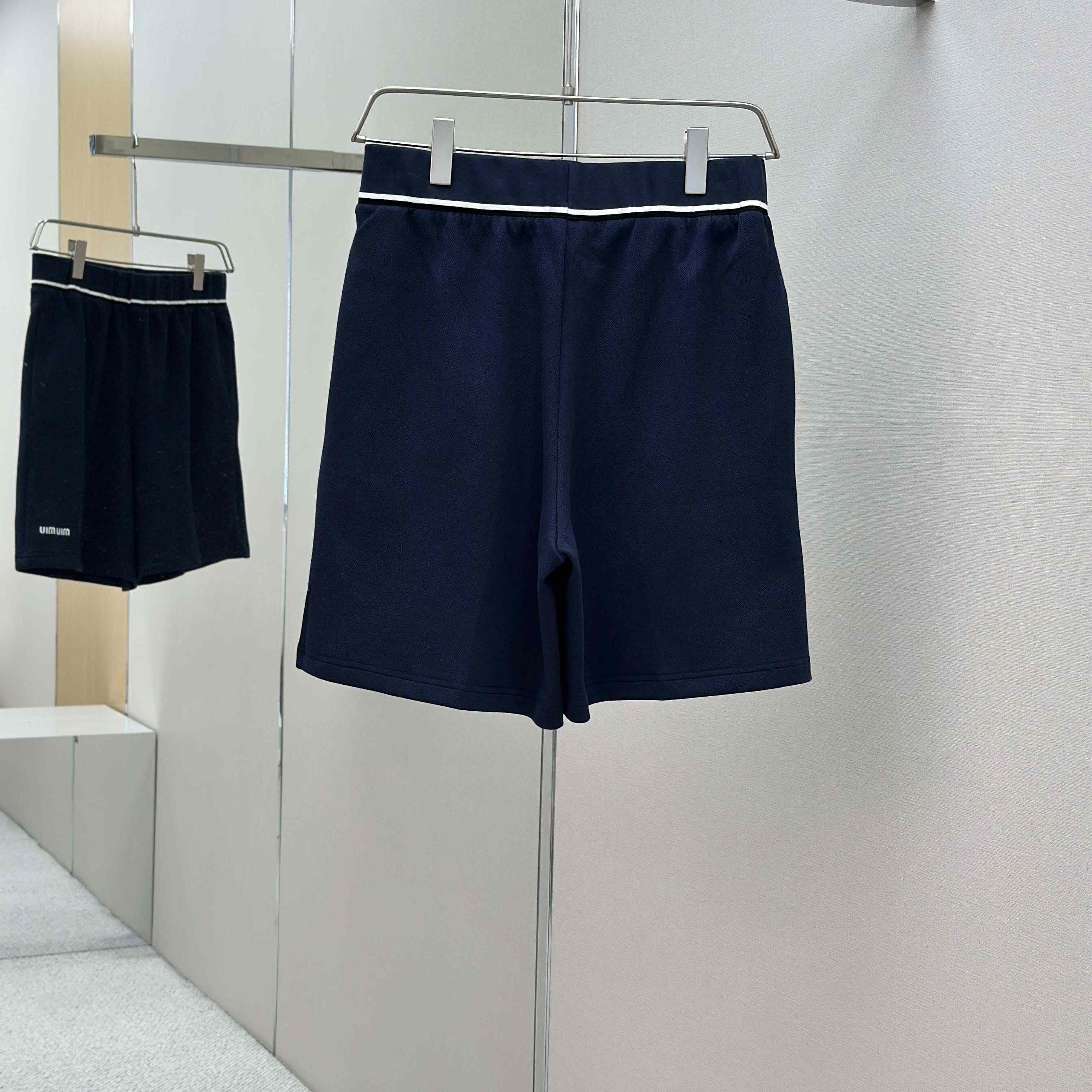Miu Miu Bonded Piqué And Technical Jersey Bermudas - DopestKickz