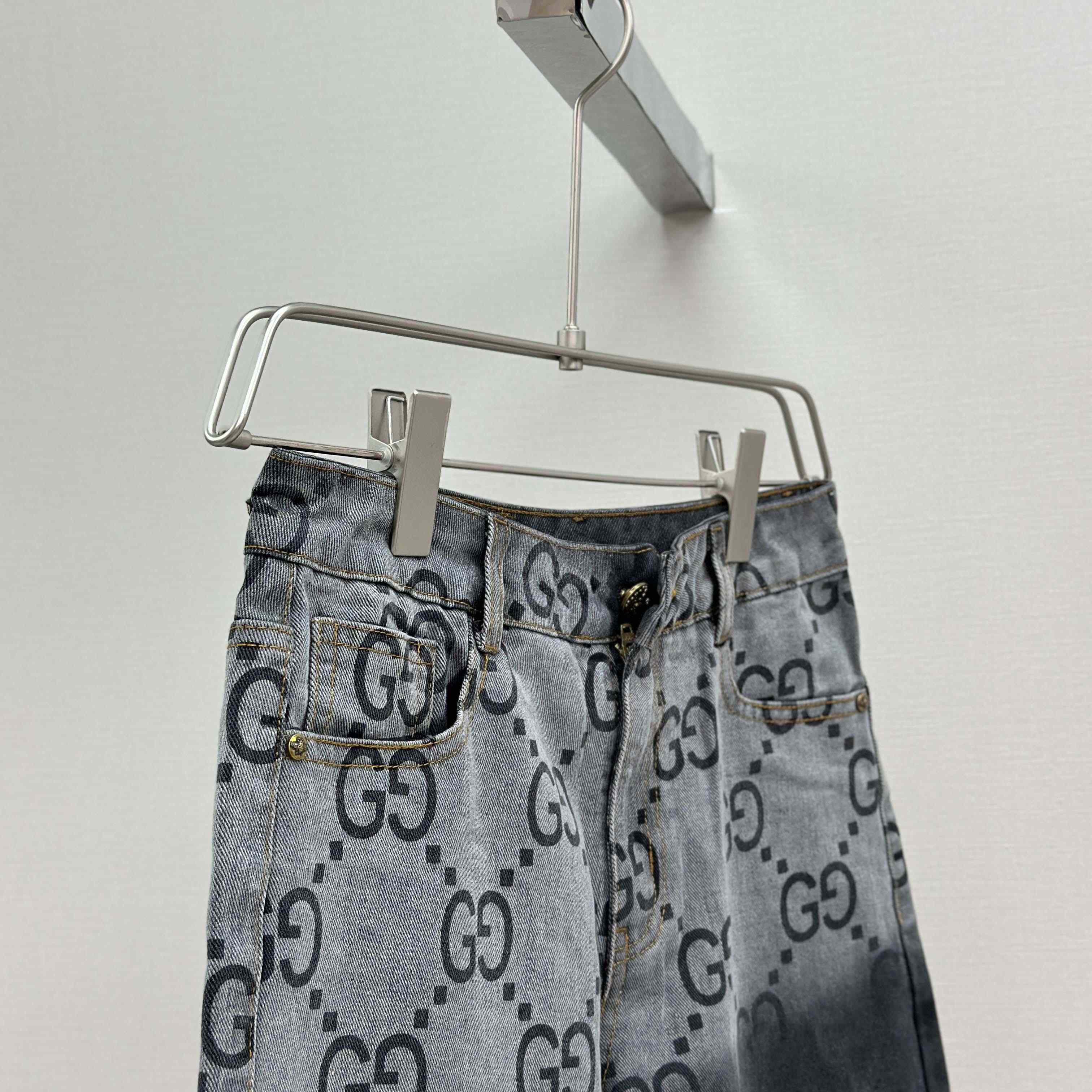 Gucci GG Denim Shorts - DopestKickz