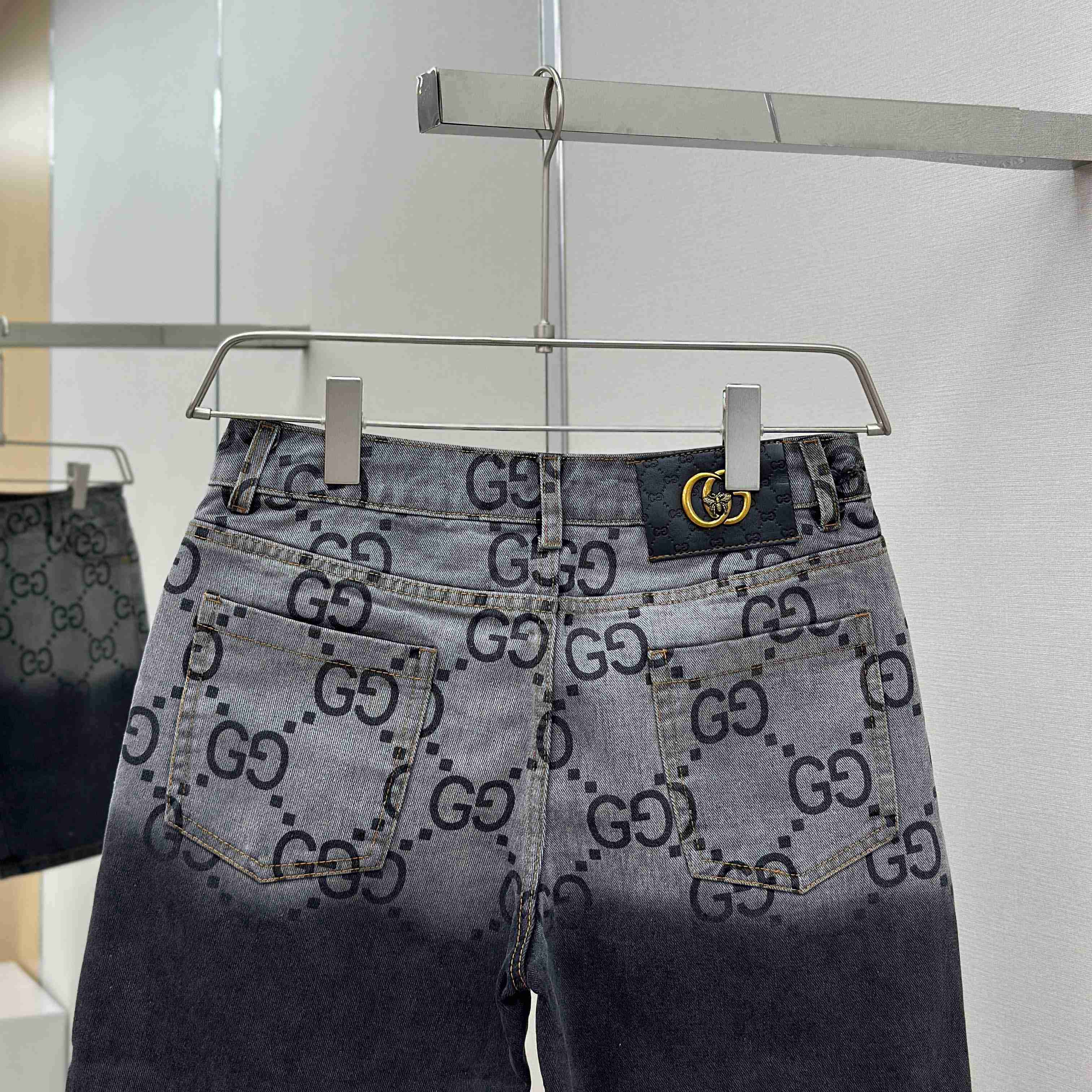 Gucci GG Denim Shorts - DopestKickz
