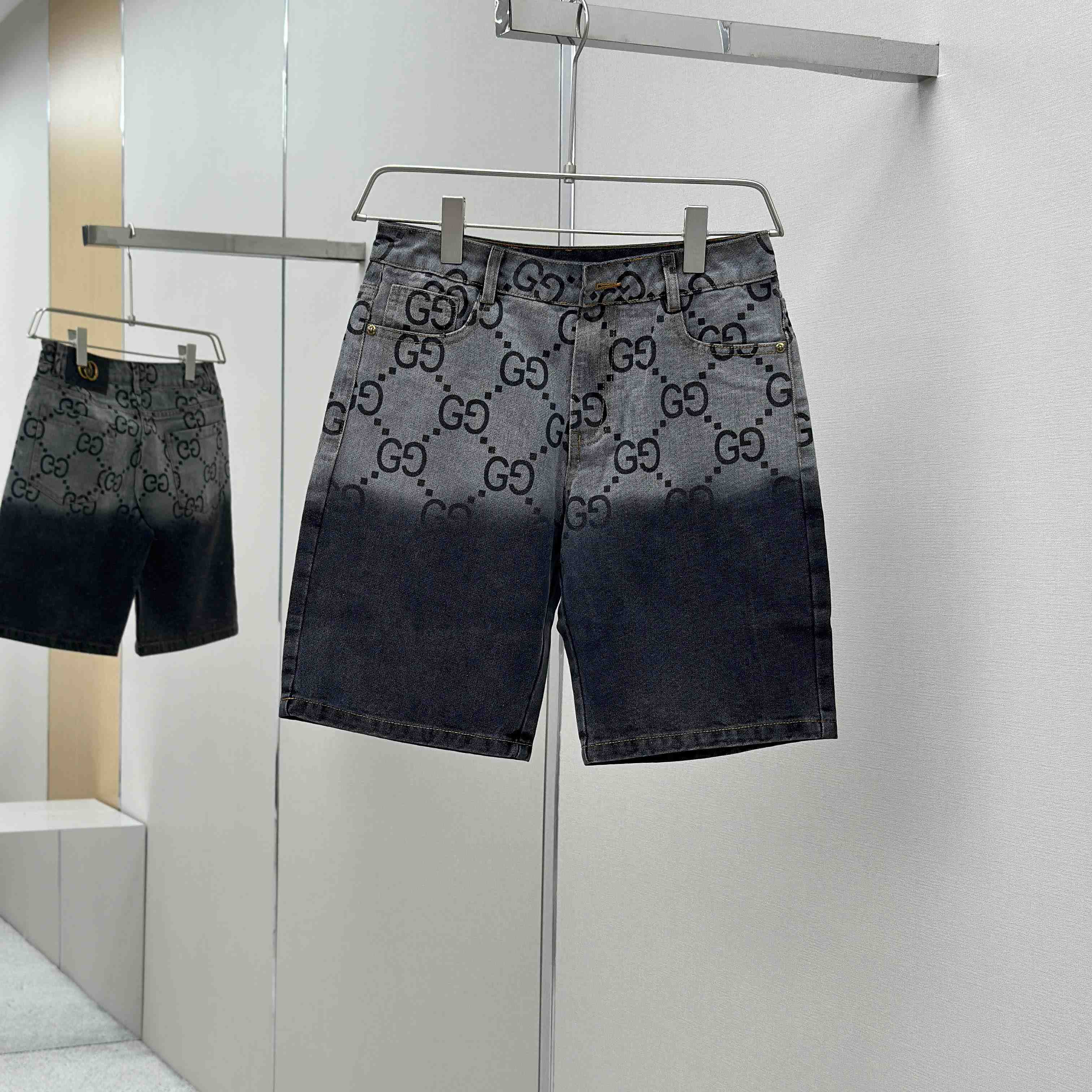 Gucci GG Denim Shorts - DopestKickz