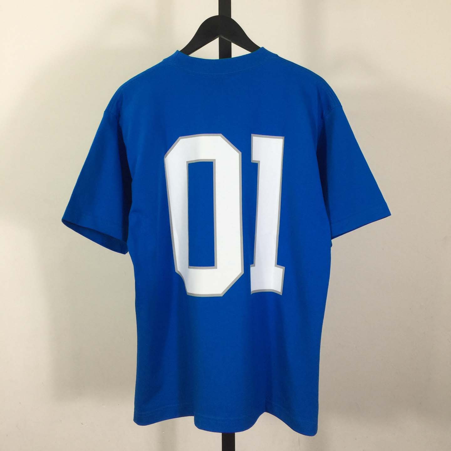 Balenciaga Basketball Series - Oversized T-Shirt In Blue - DopestKickz