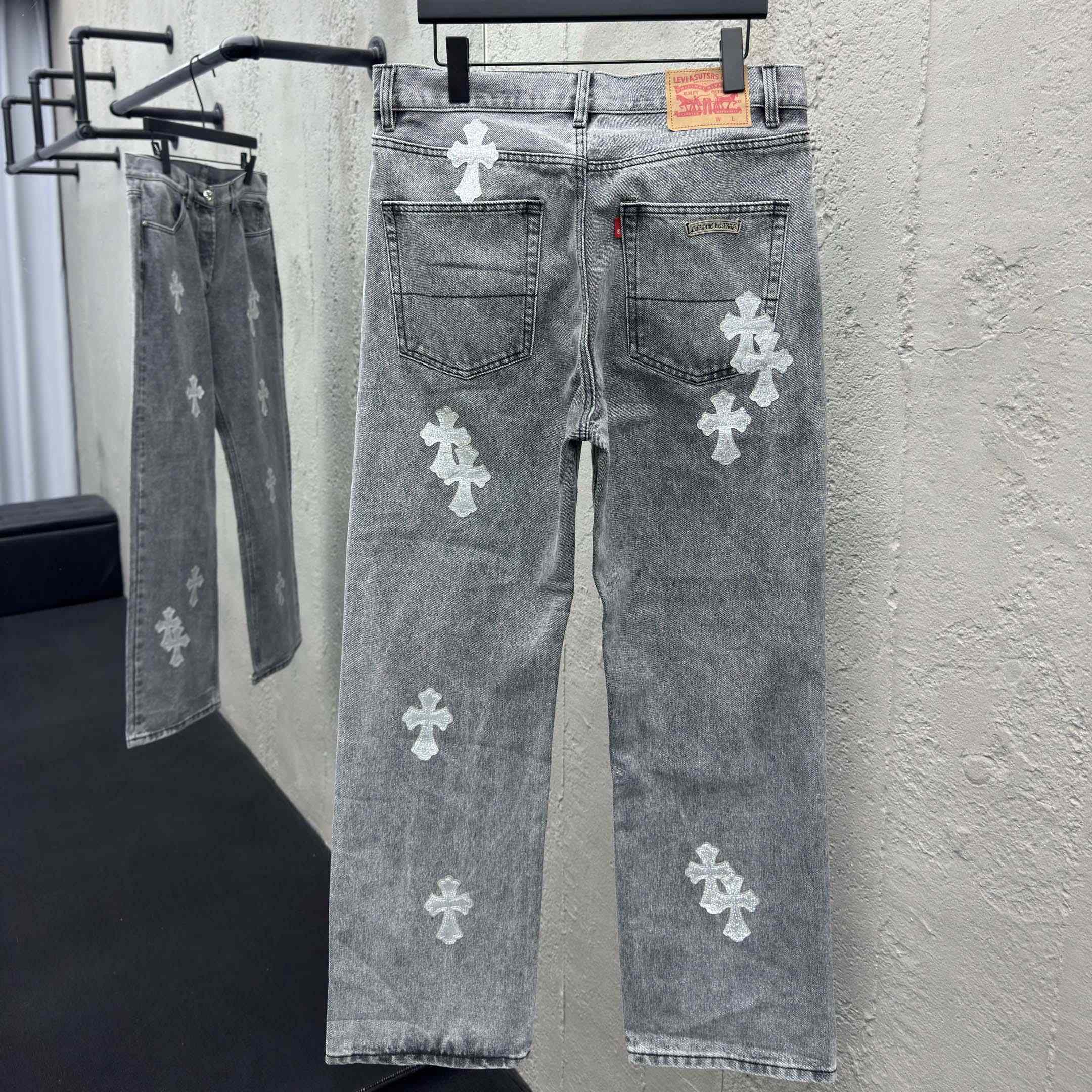 Chrome Hearts Jeans - DopestKickz