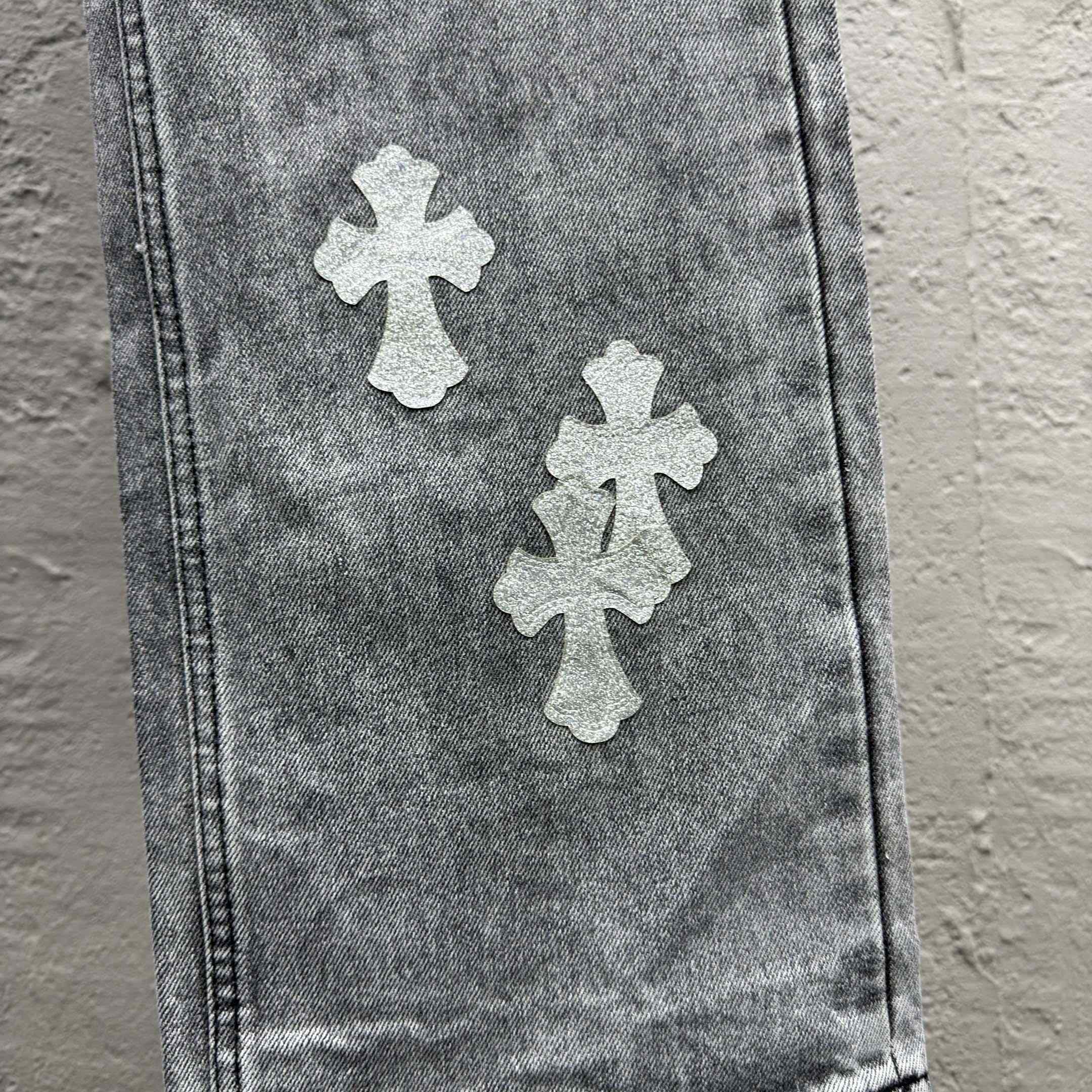 Chrome Hearts Jeans - DopestKickz