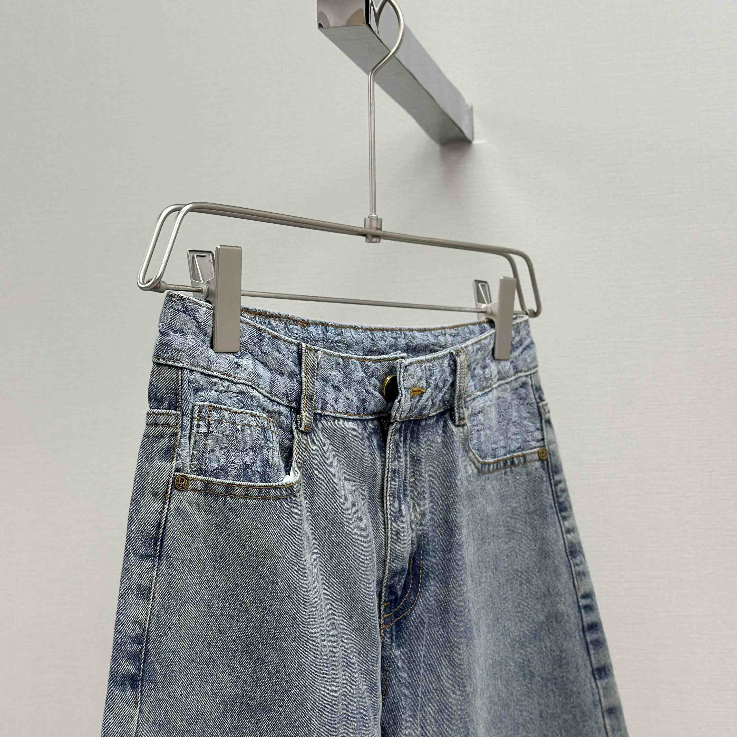 Dior Oblique Denim Shorts - DopestKickz
