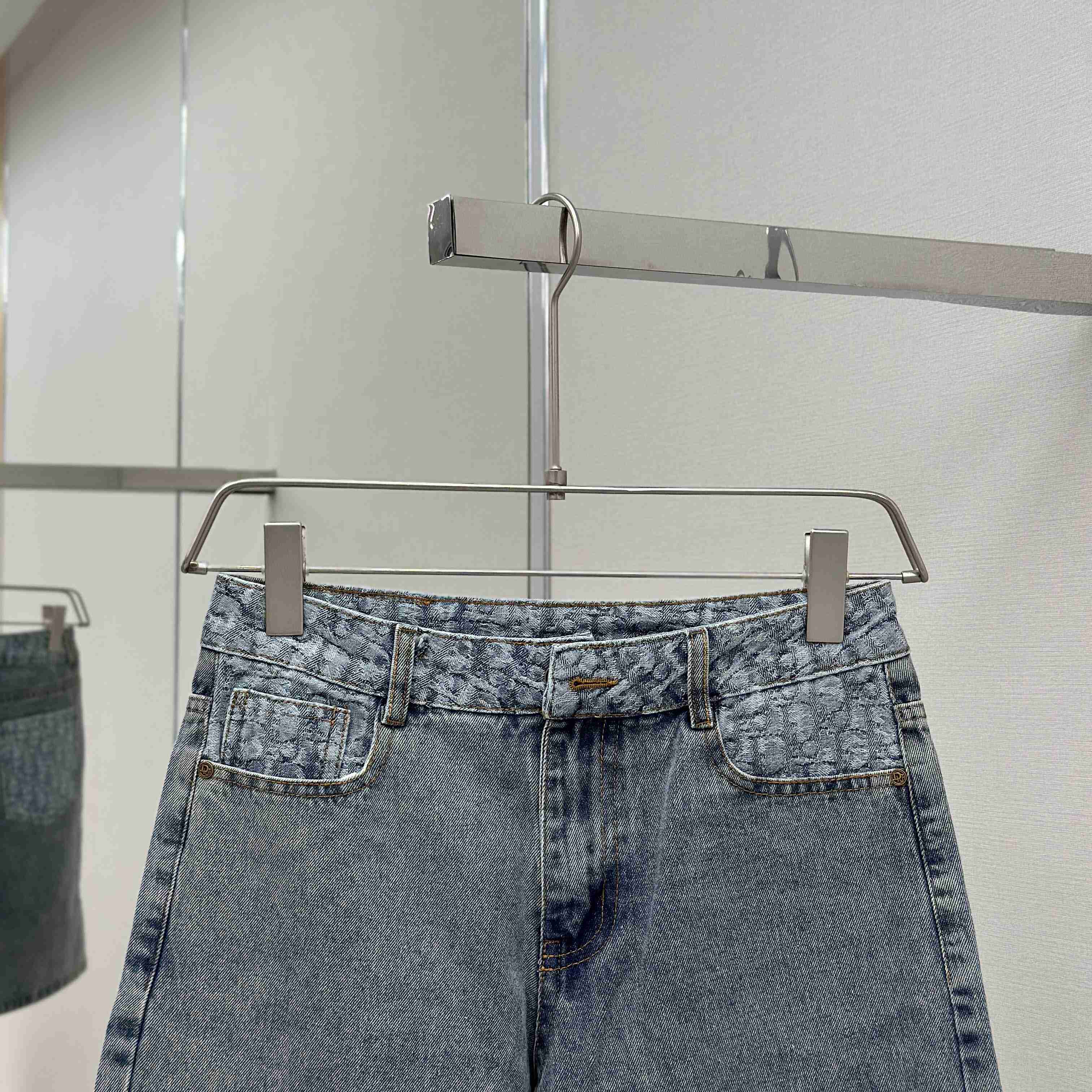 Dior Oblique Denim Shorts - DopestKickz