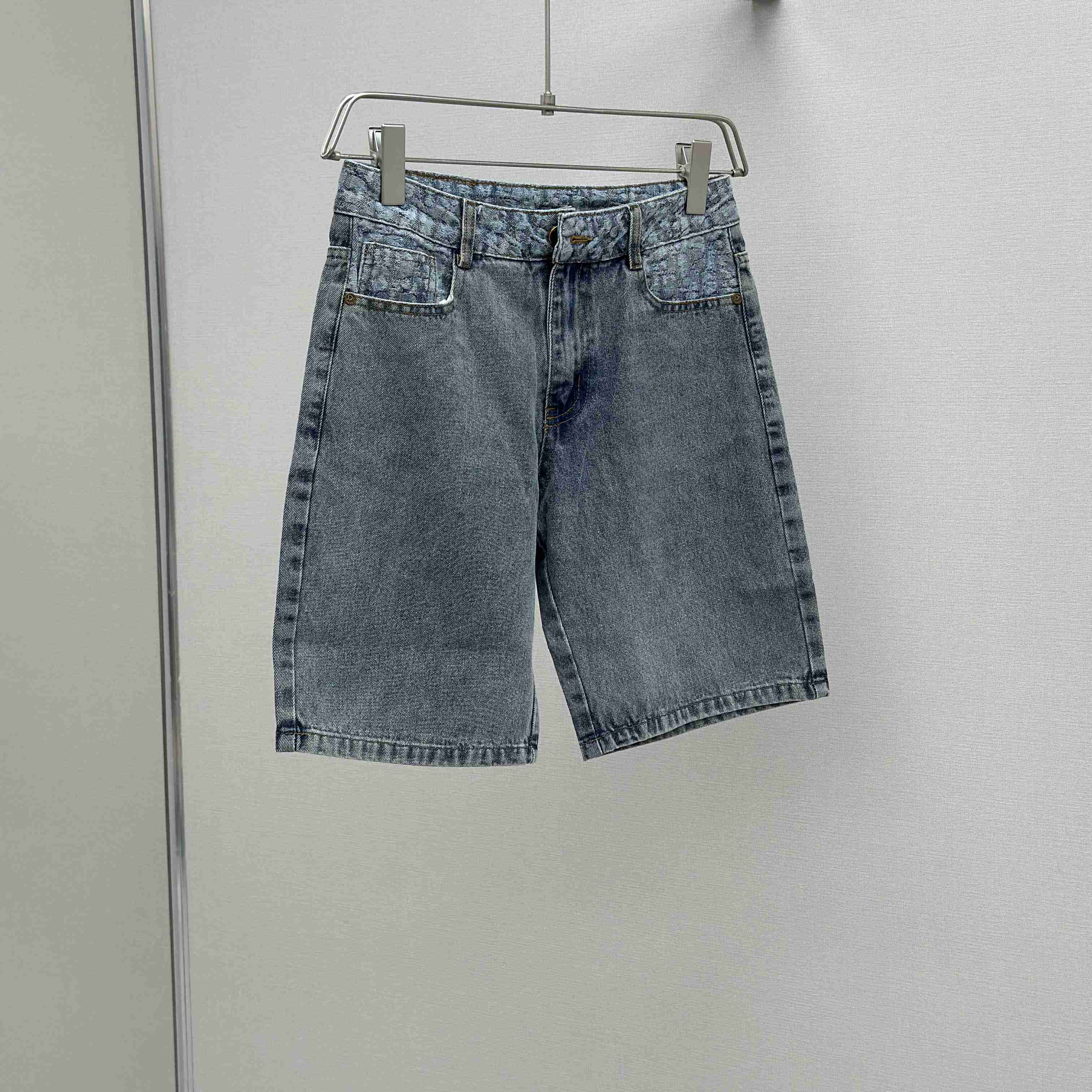 Dior Oblique Denim Shorts - DopestKickz