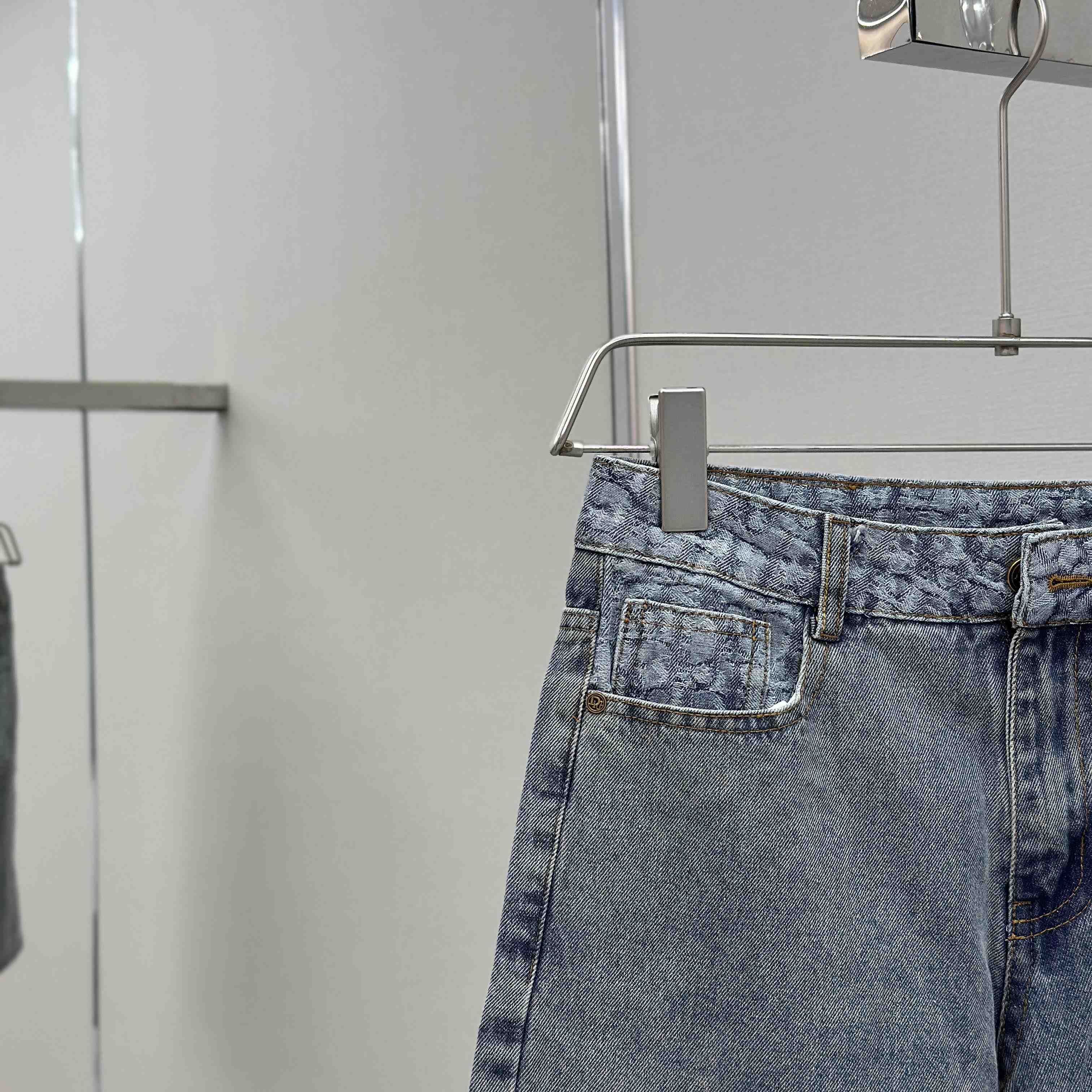 Dior Oblique Denim Shorts - DopestKickz