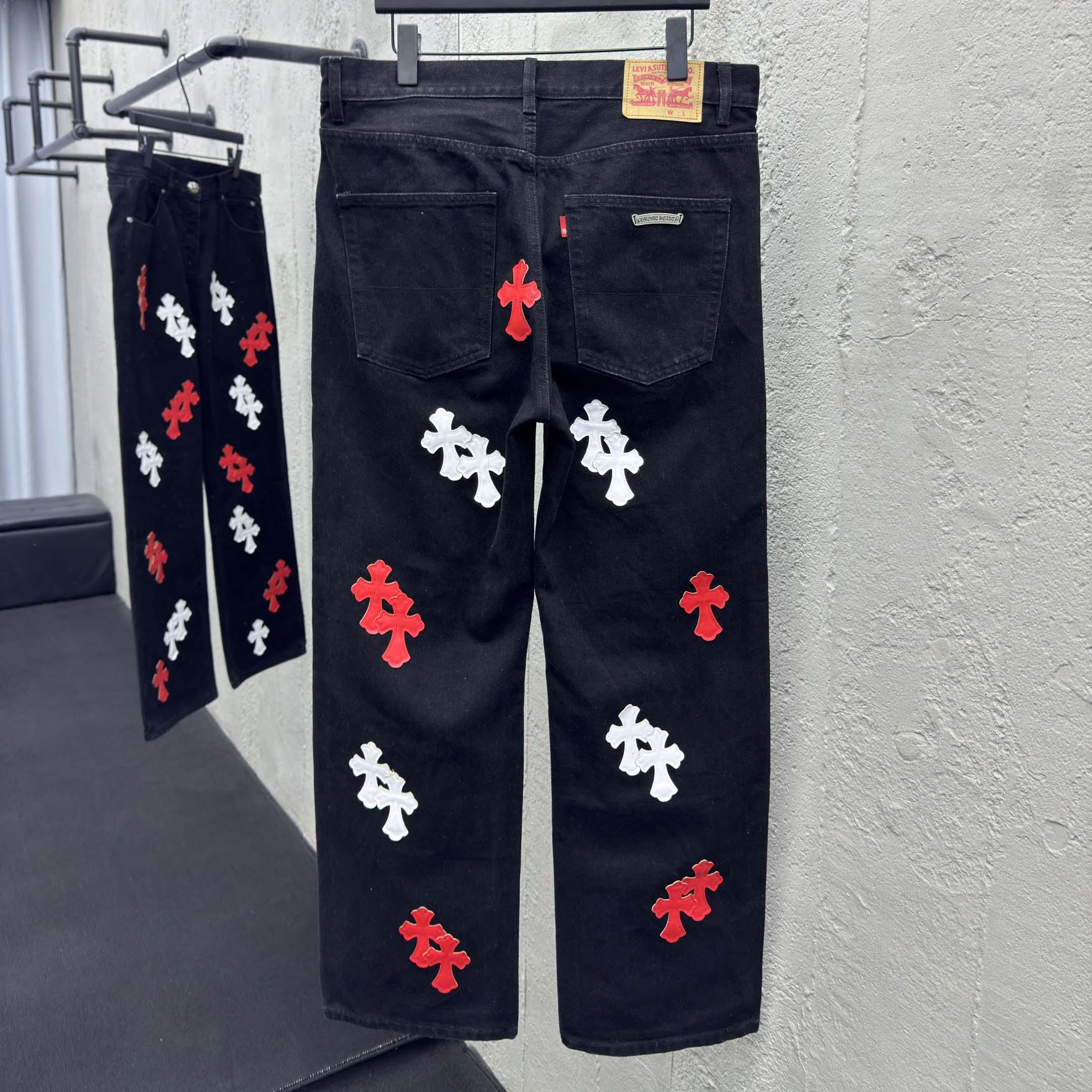 Chrome Hearts Jeans - DopestKickz