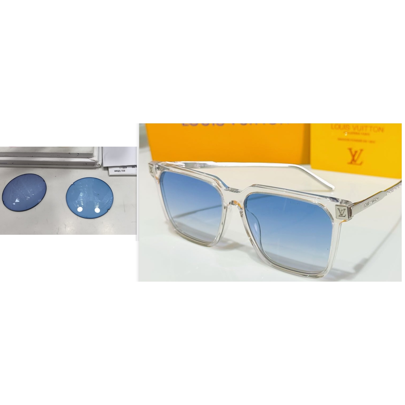 Louis Vuitton Sunglasses   （Custom Lenses） - DopestKickz