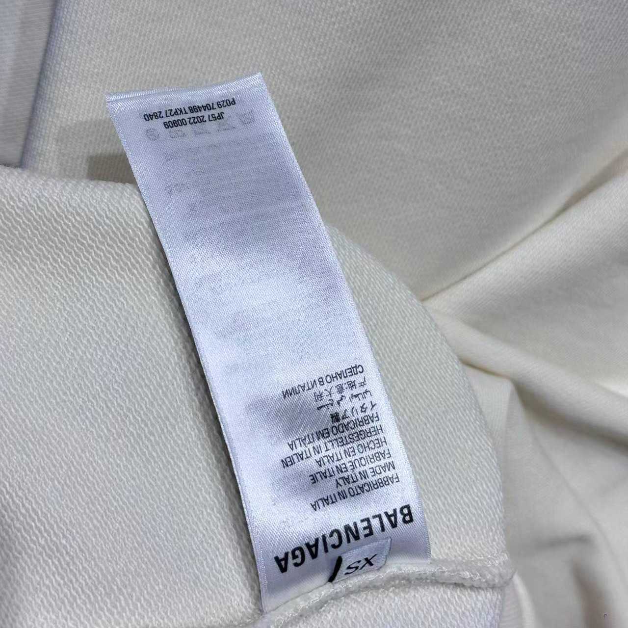 Balenciaga City Of Angels Hoodie Medium Fit In Dirty White  - DopestKickz