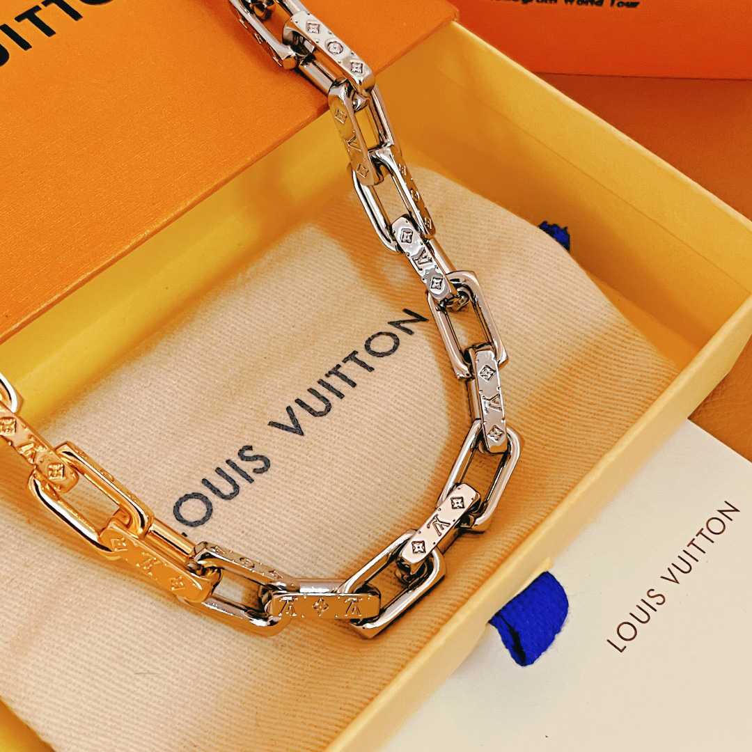Louis Vuitton Monogram Necklace - DopestKickz