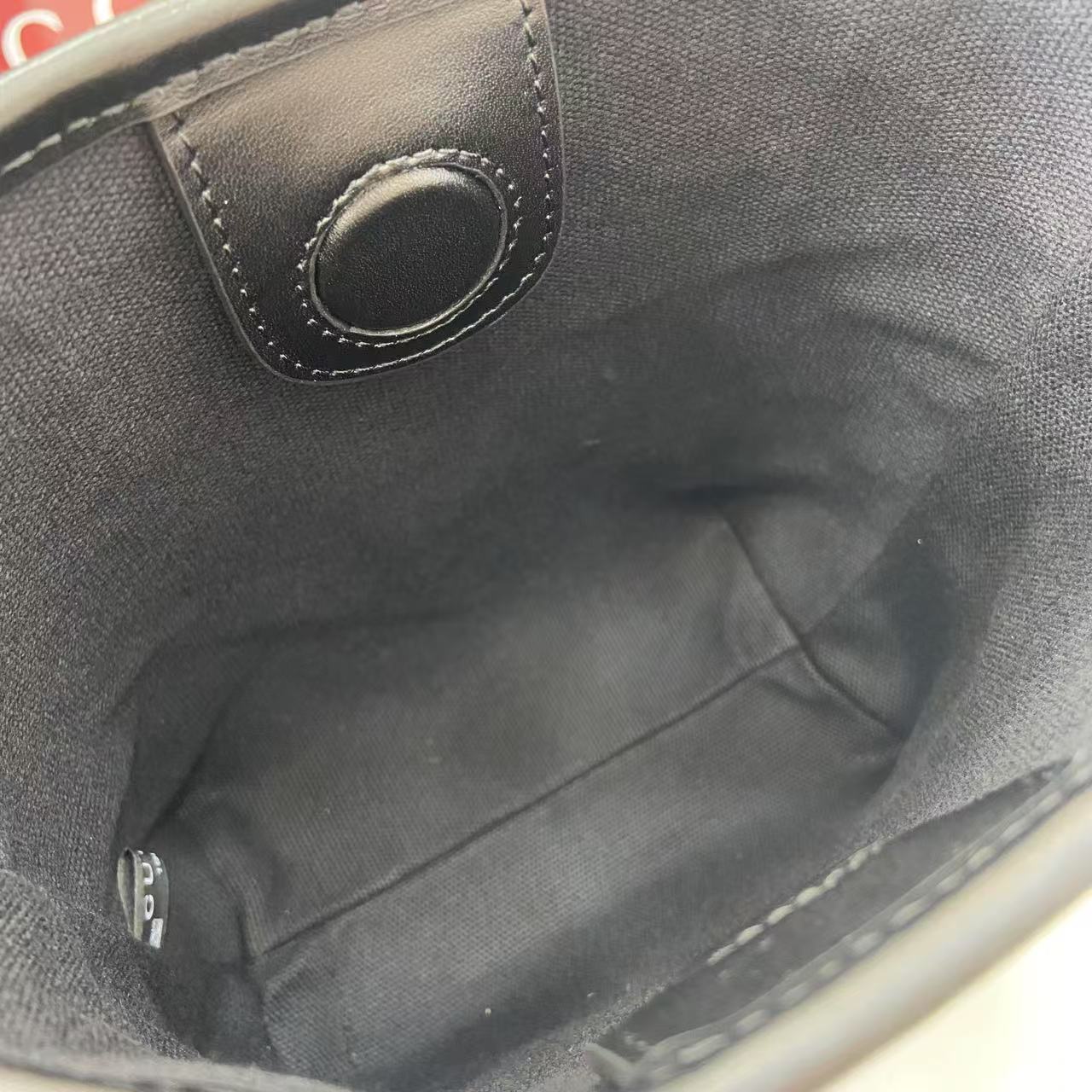 Gucci GG Emblem Nano Bucket Bag - DopestKickz