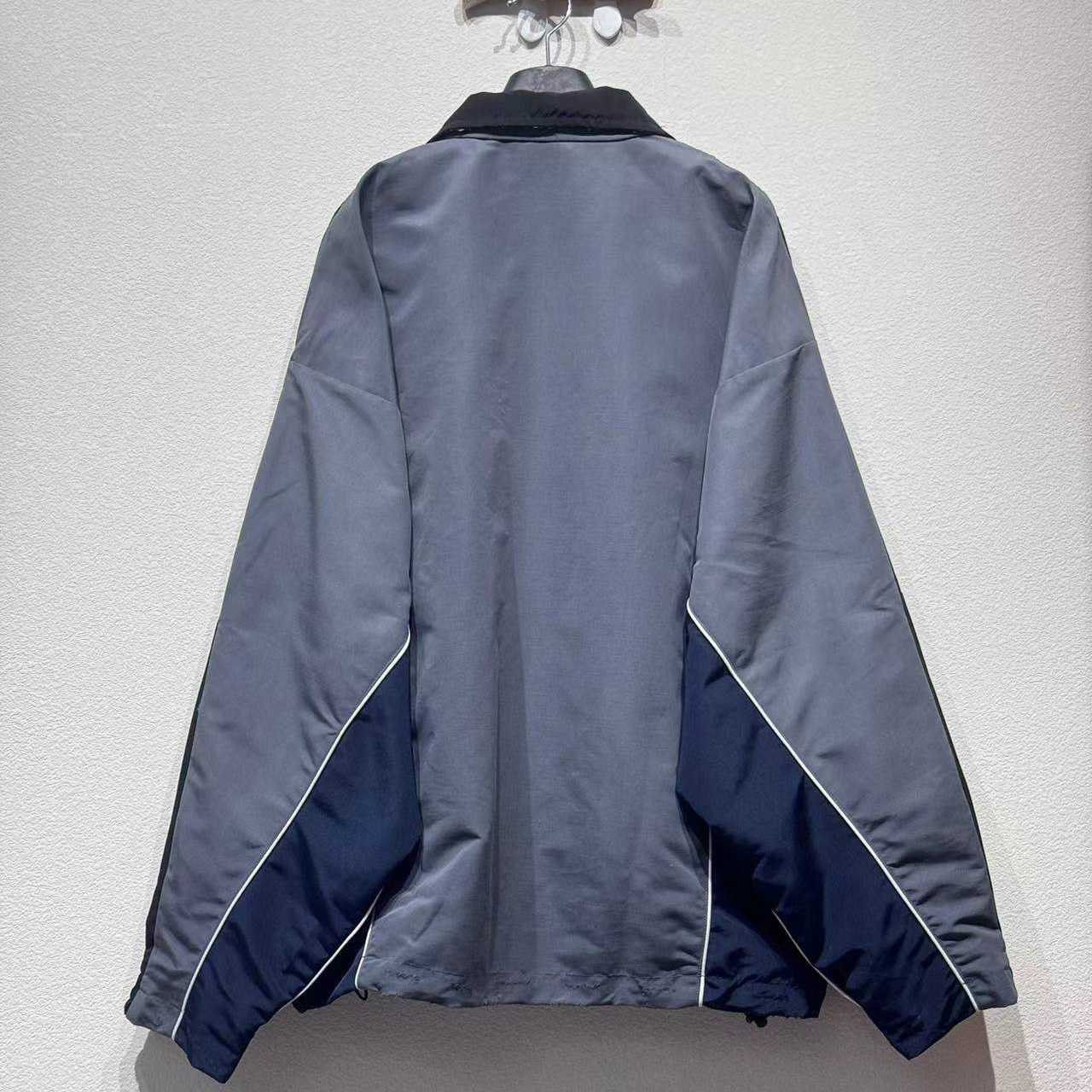 Balenciaga 50/50 tracksuit Jacket In Washed Black - DopestKickz